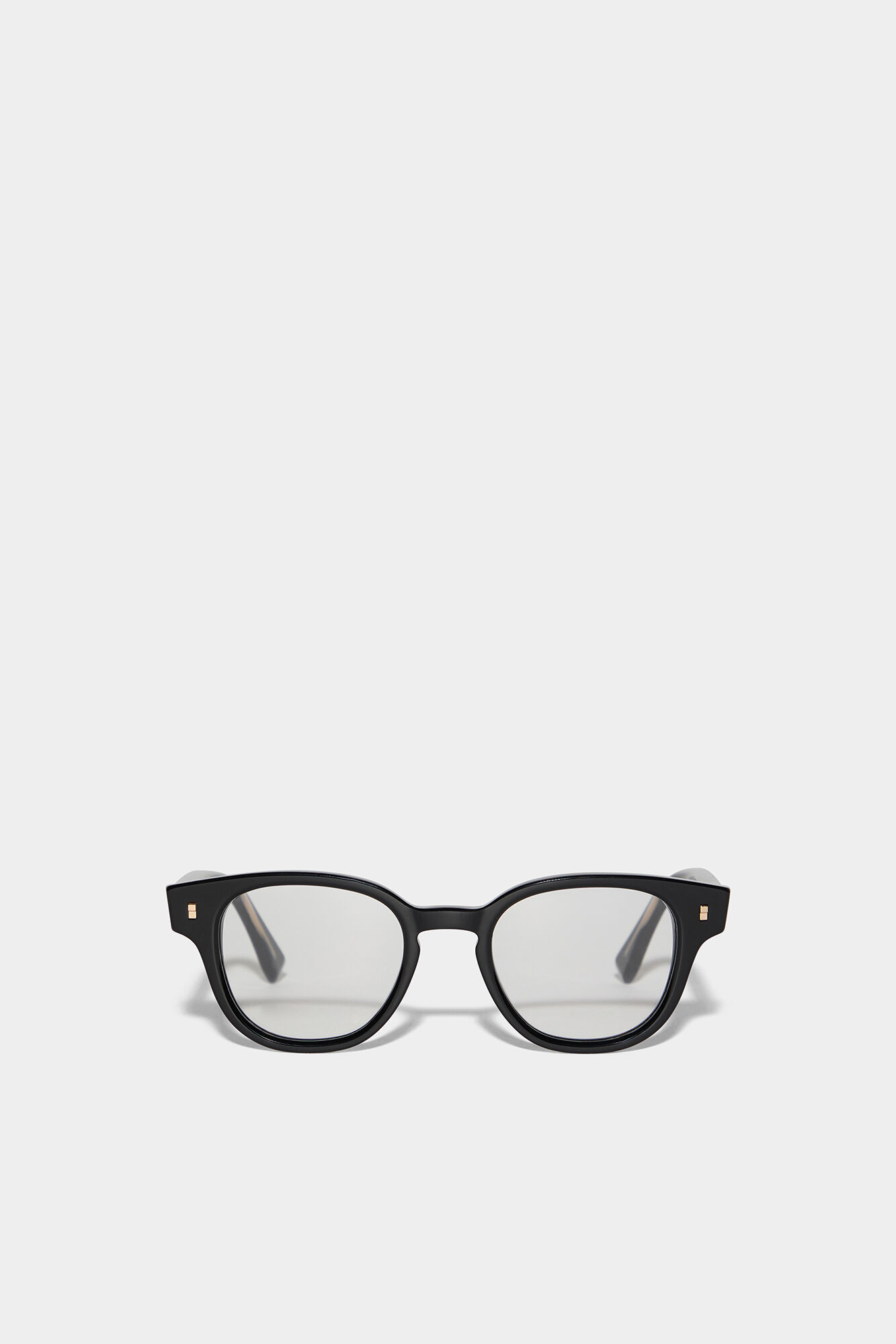 Refined Brown Horn Optical Glasses