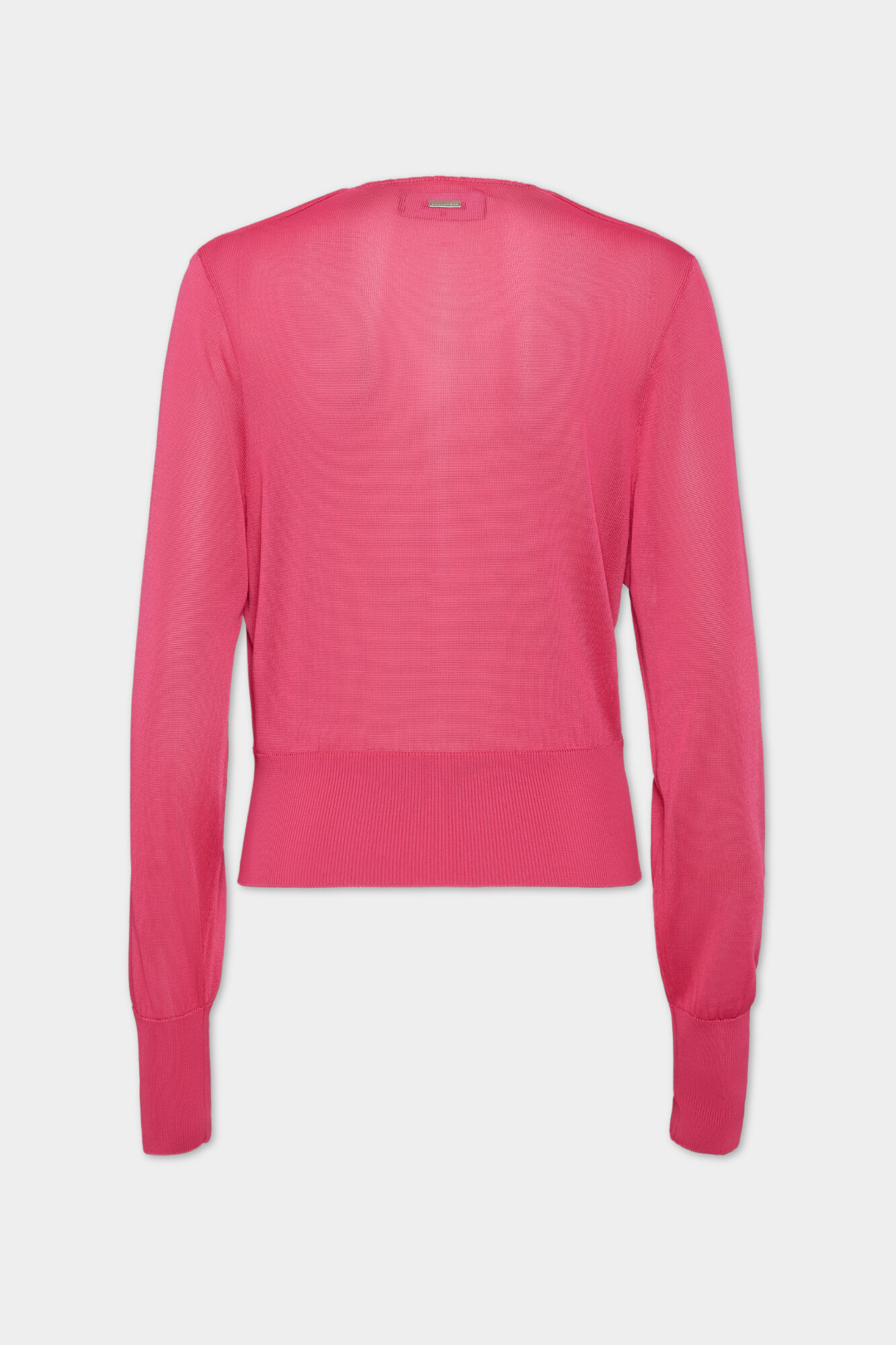 Draped V-Neck Pullover