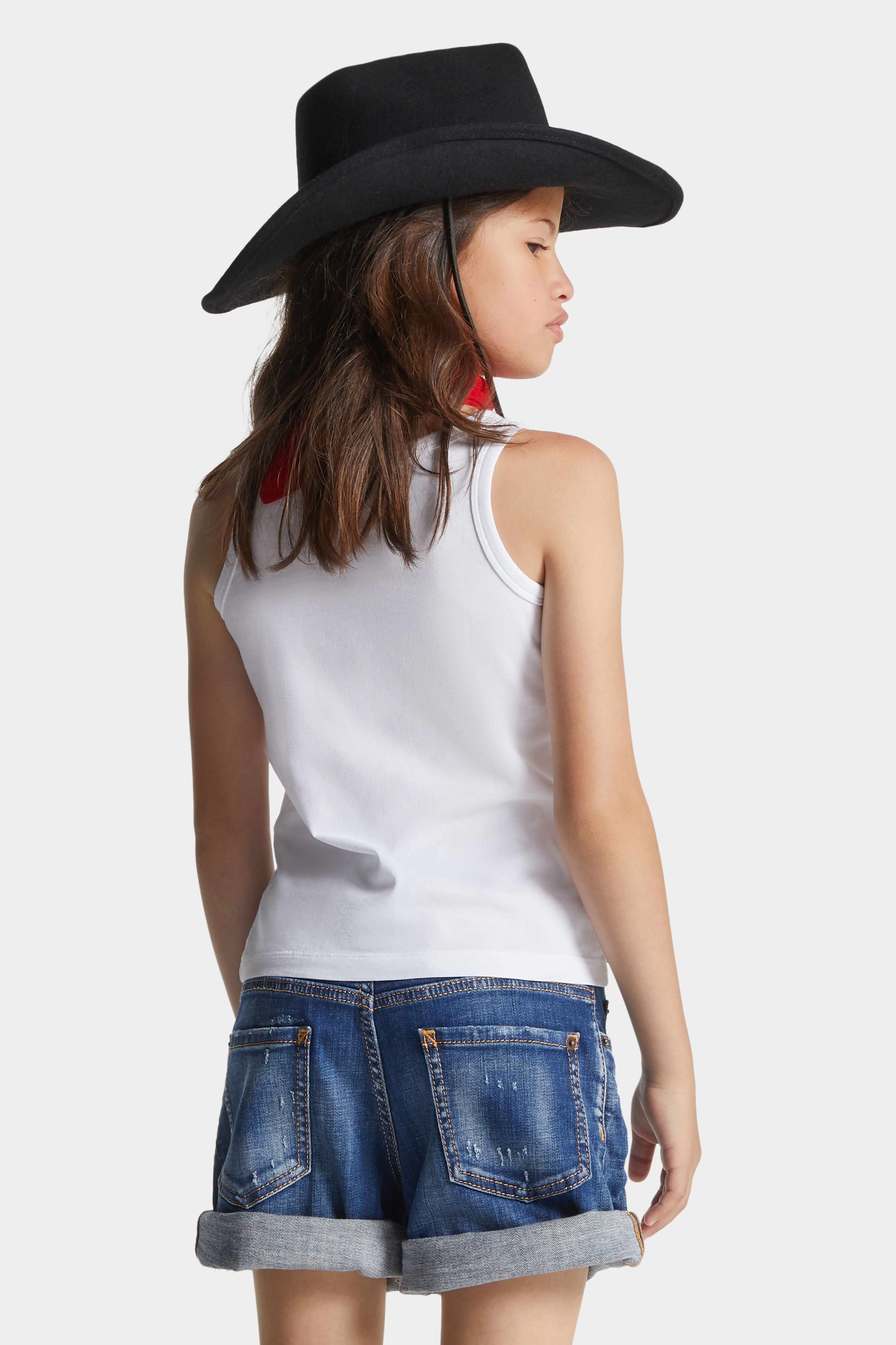 D2Kids Junior Cowboy Pizza Tank Top