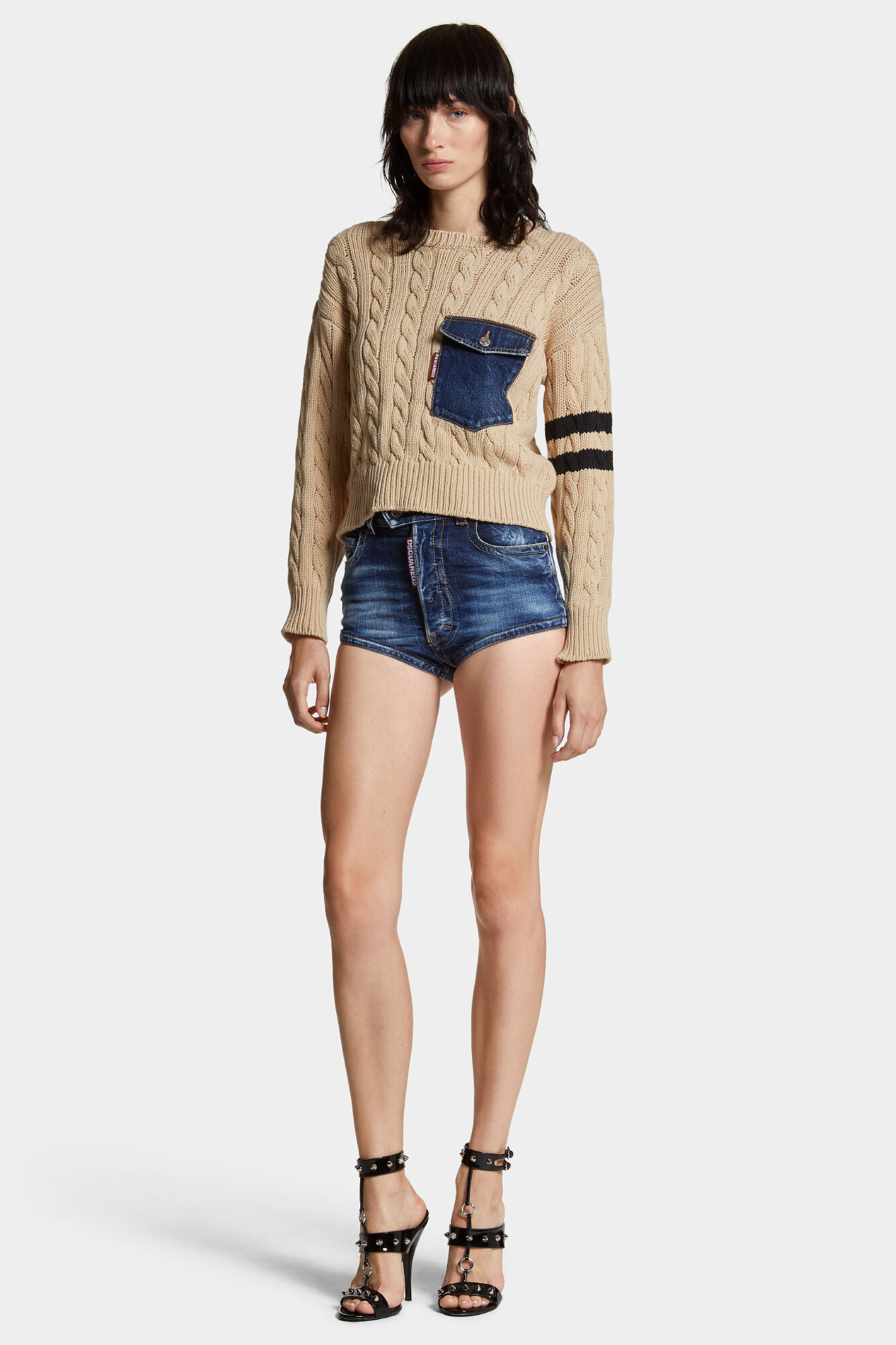 Medium Wash Hot Pant