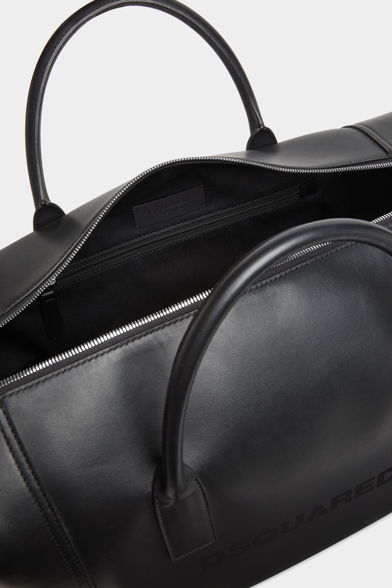Deep Black Duffle Bag