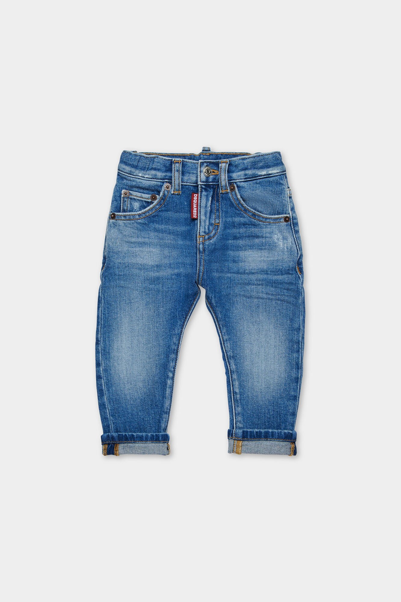 D2Kids Newborn Medium Preppy Wash Jeans