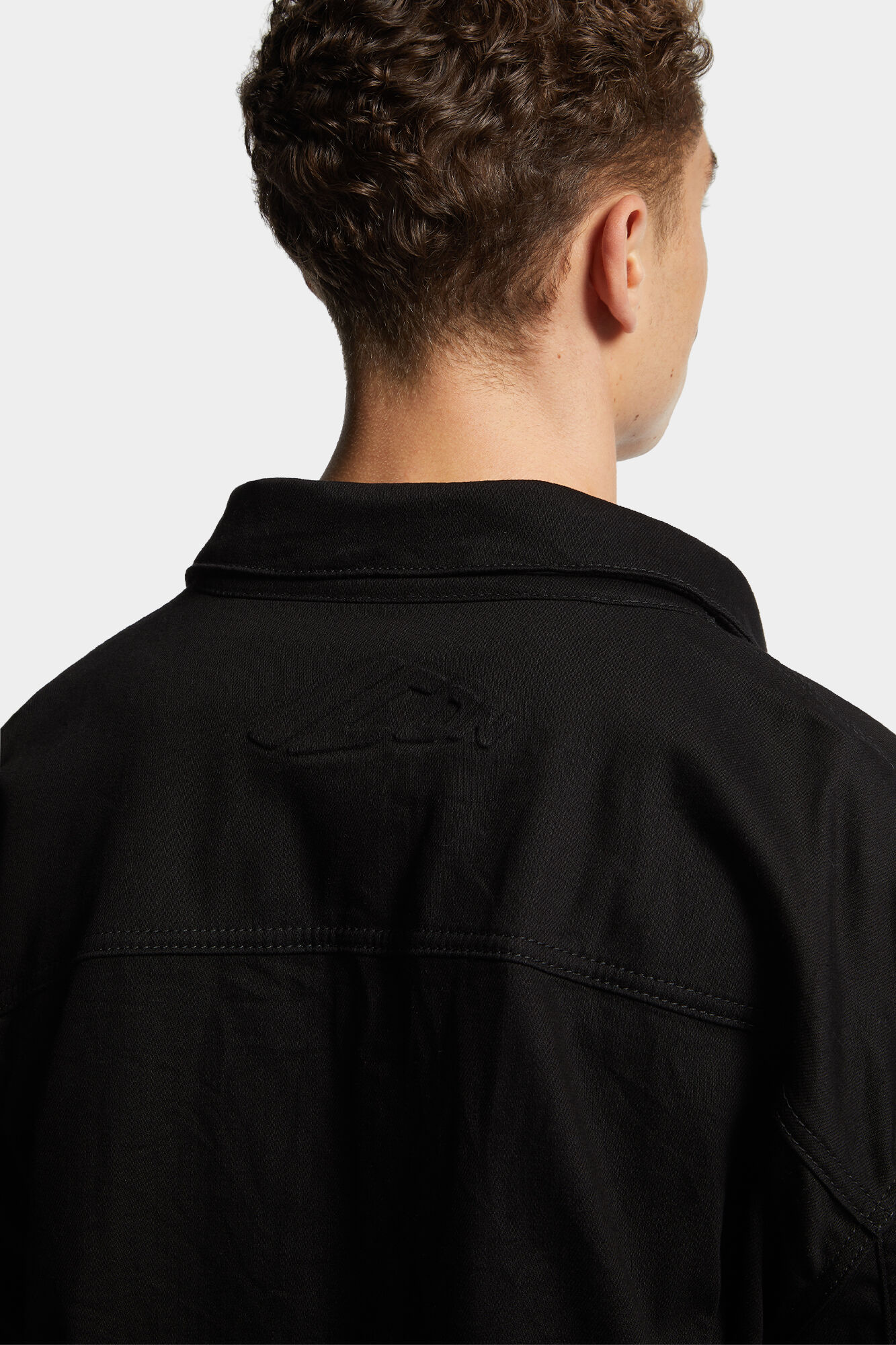 Icon New Generation Black Oversized Jean Jacket