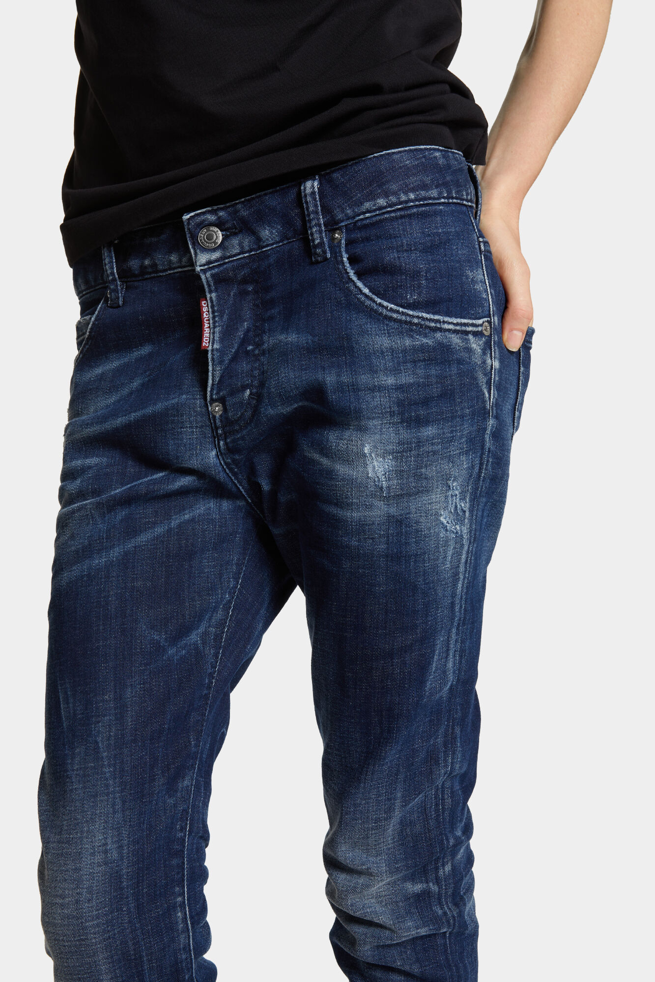 Dark Milky Way Wash Cool Girl Jeans