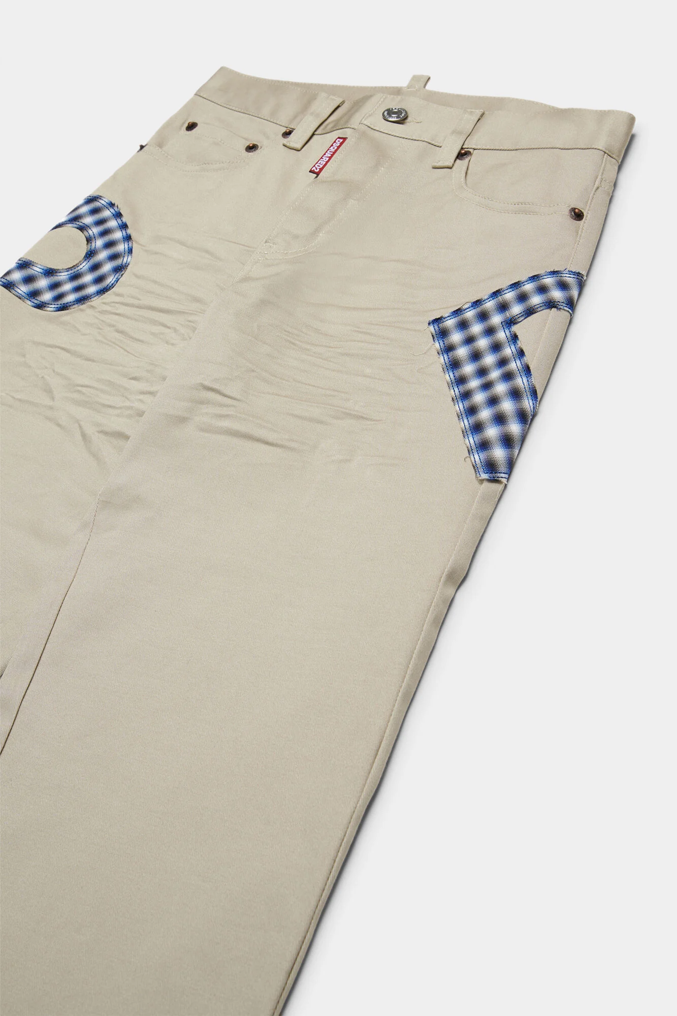 D2Kids Junior Gingham Patch Pants