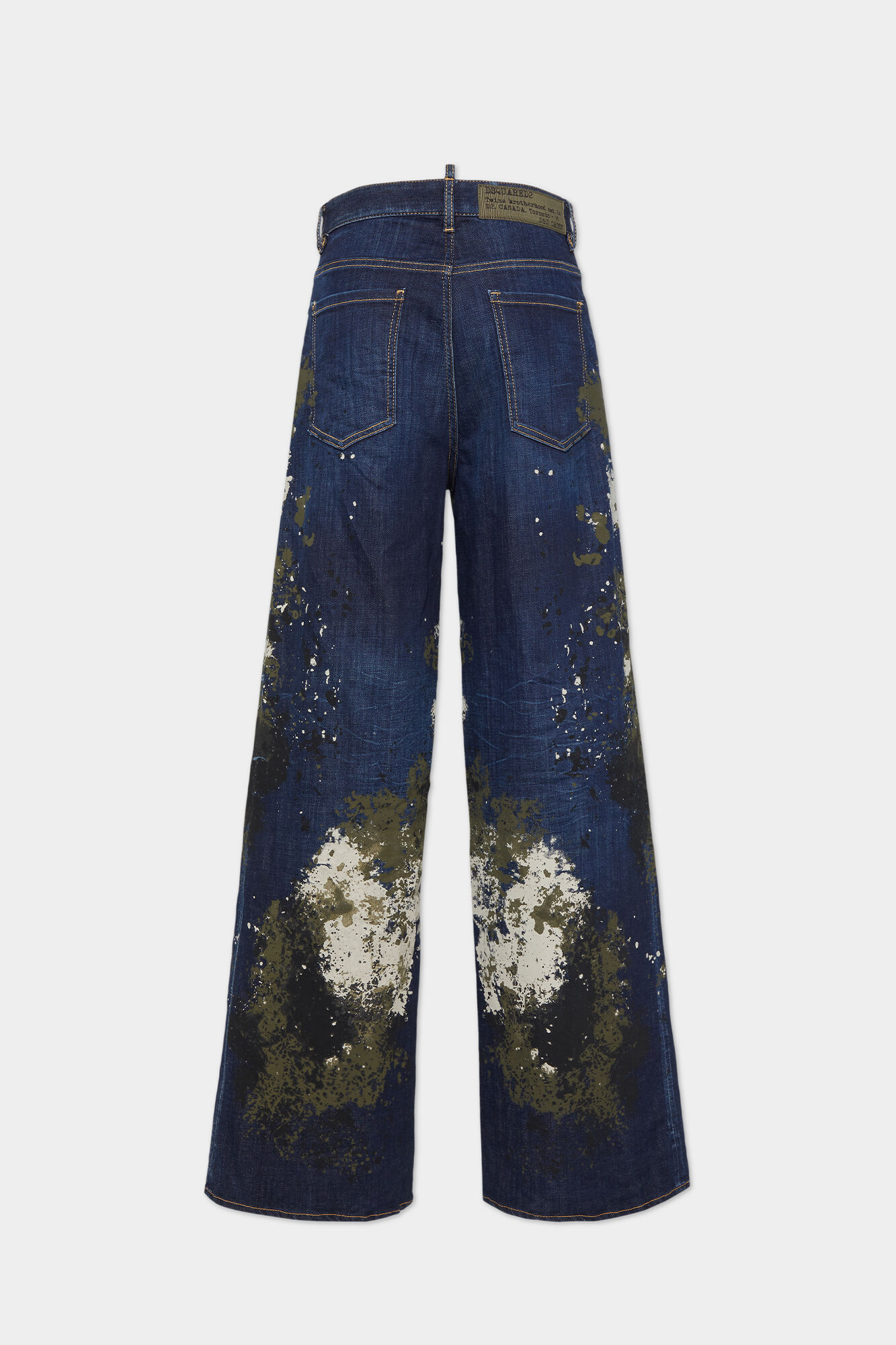 Dark Urban Camo Wash Traveller Jeans