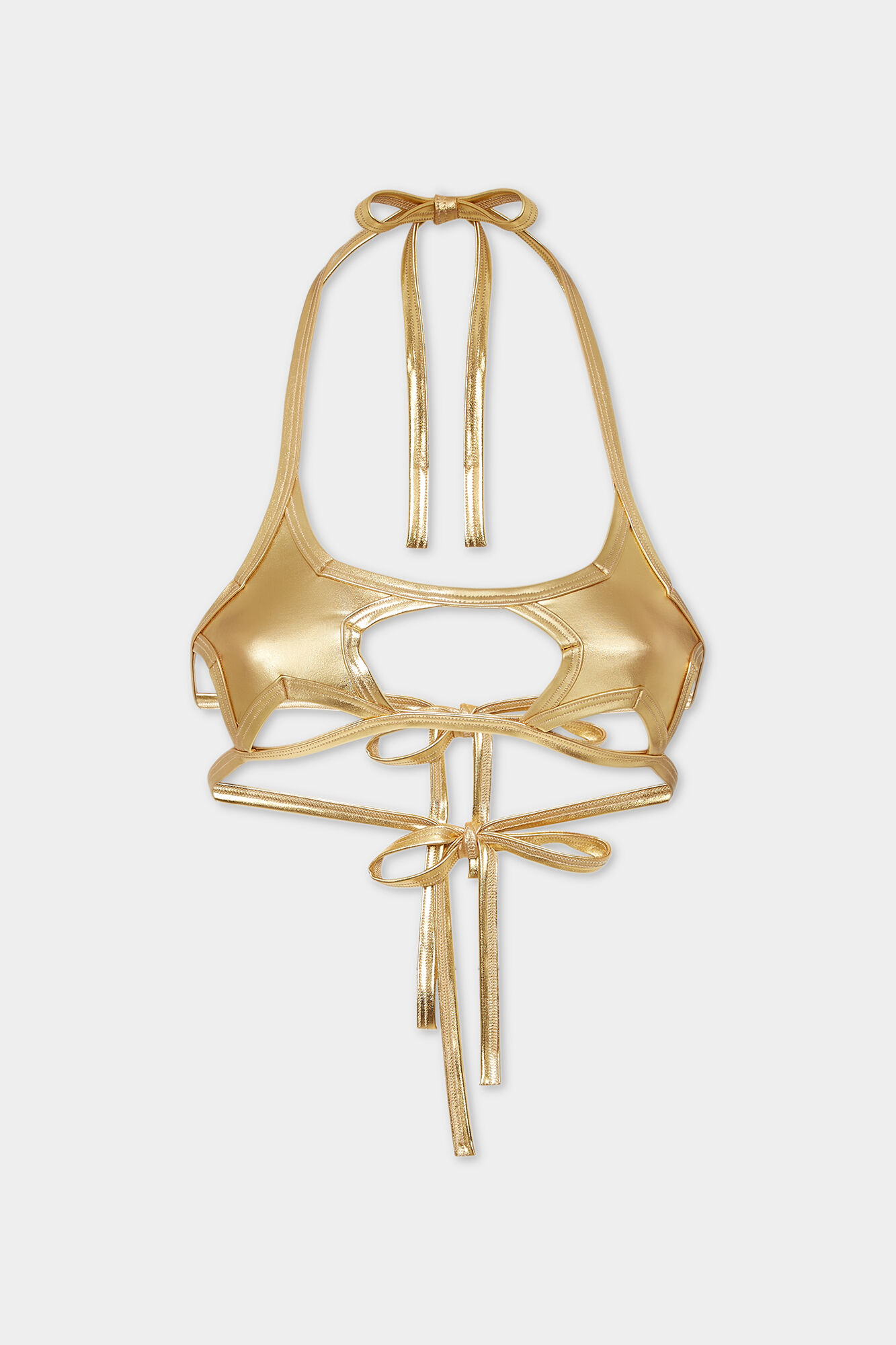 Bondage Star Triangle Top