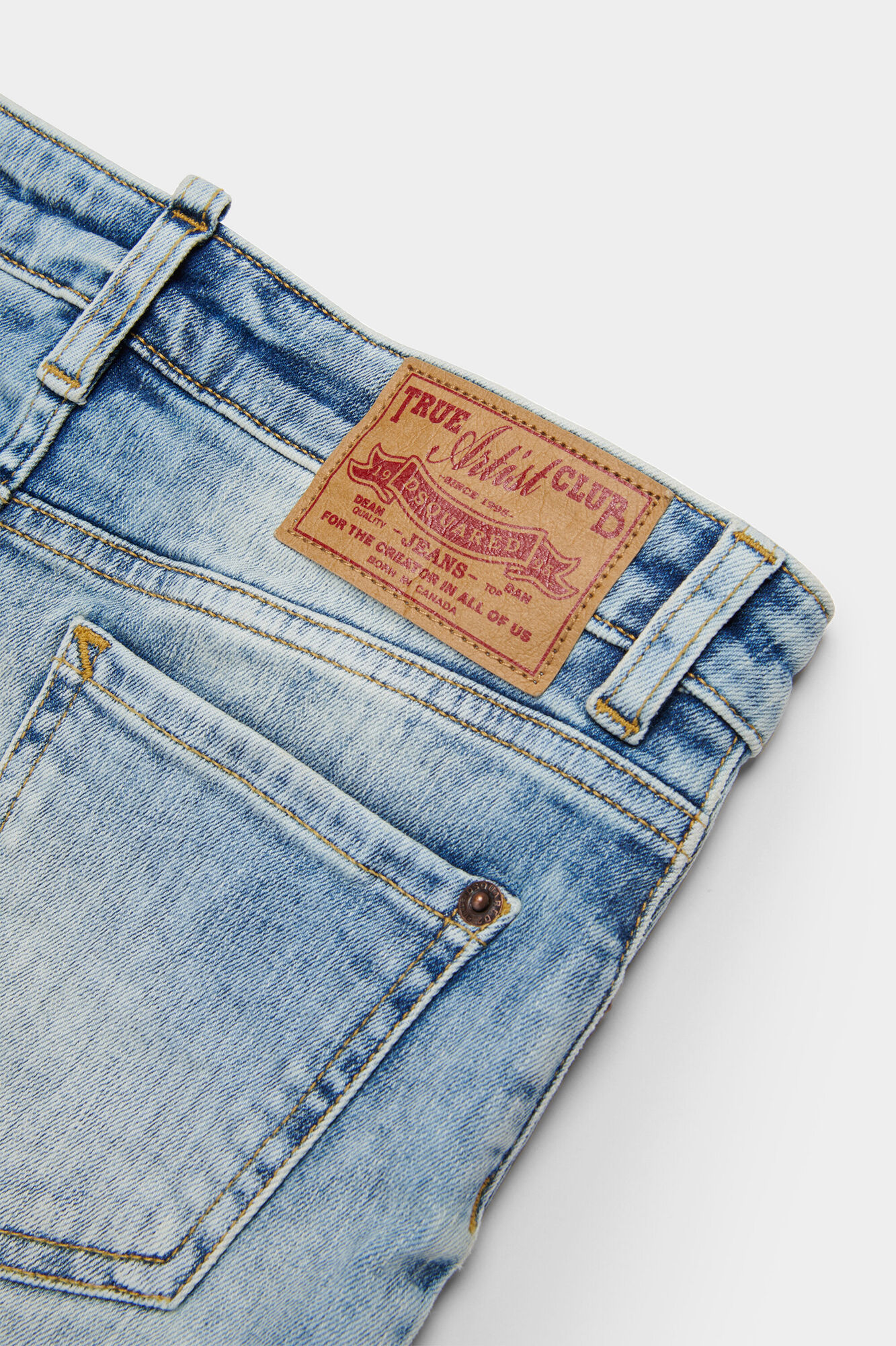 D2Kids Junior Light Ocean Drive Wash Jean Skirt