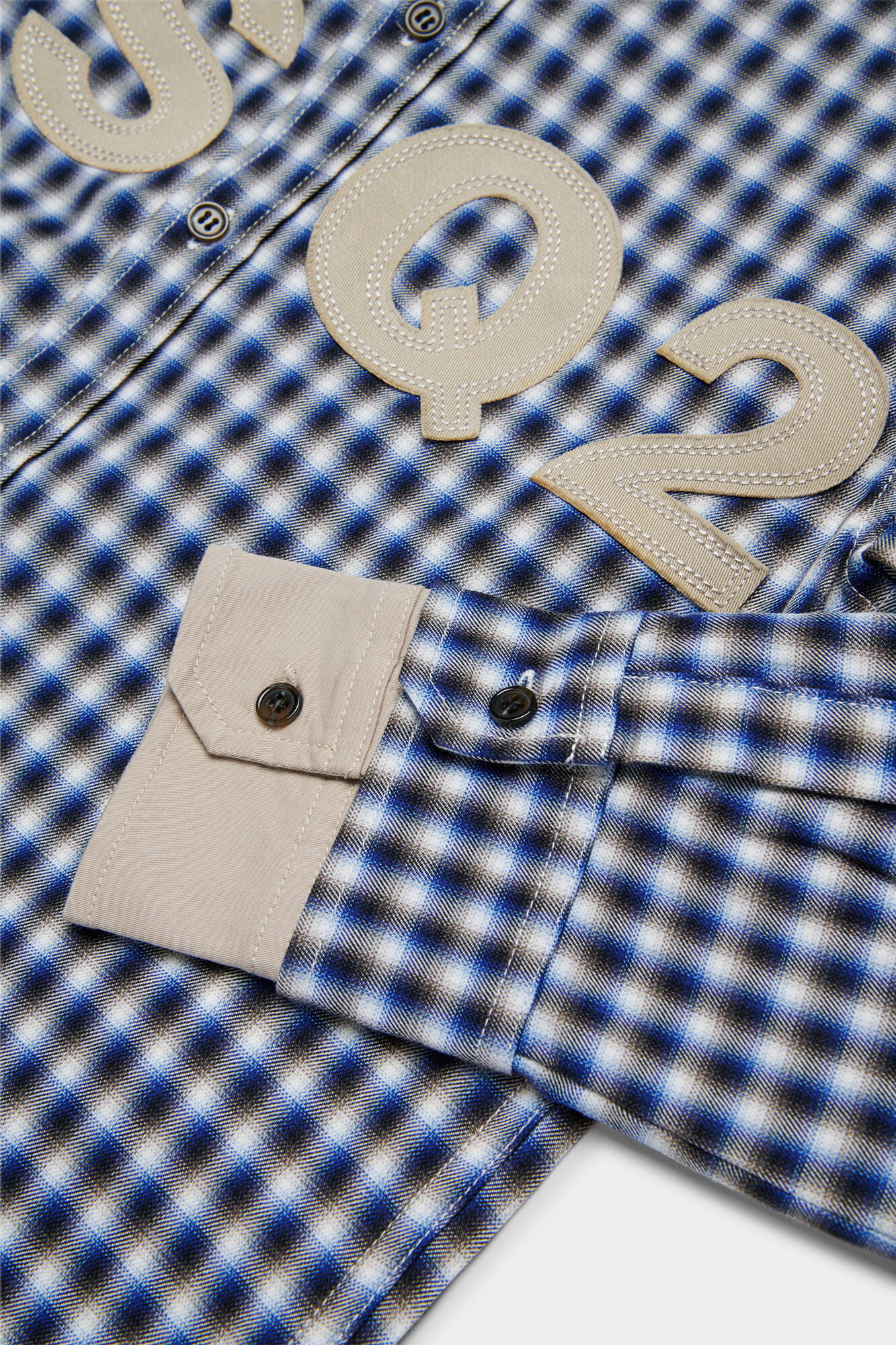 D2Kids Junior DSQ2 Check shirt