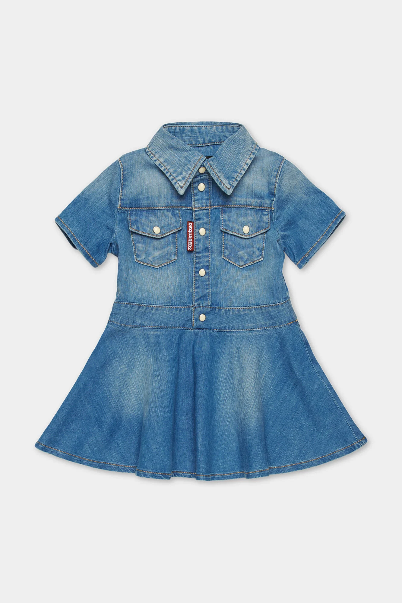 D2Kids Newborn Medium Preppy Wash Dress