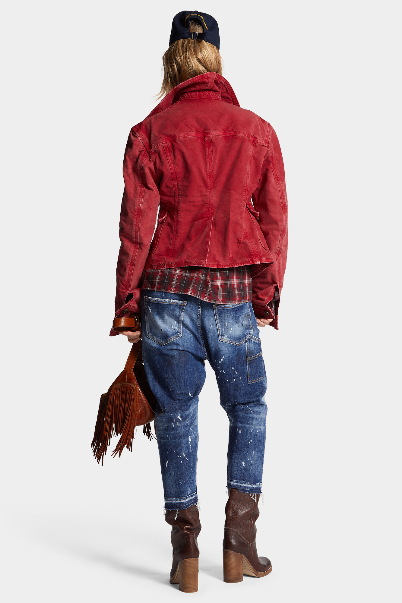 Medium Ripped Wash Baby Carpenter Jeans
