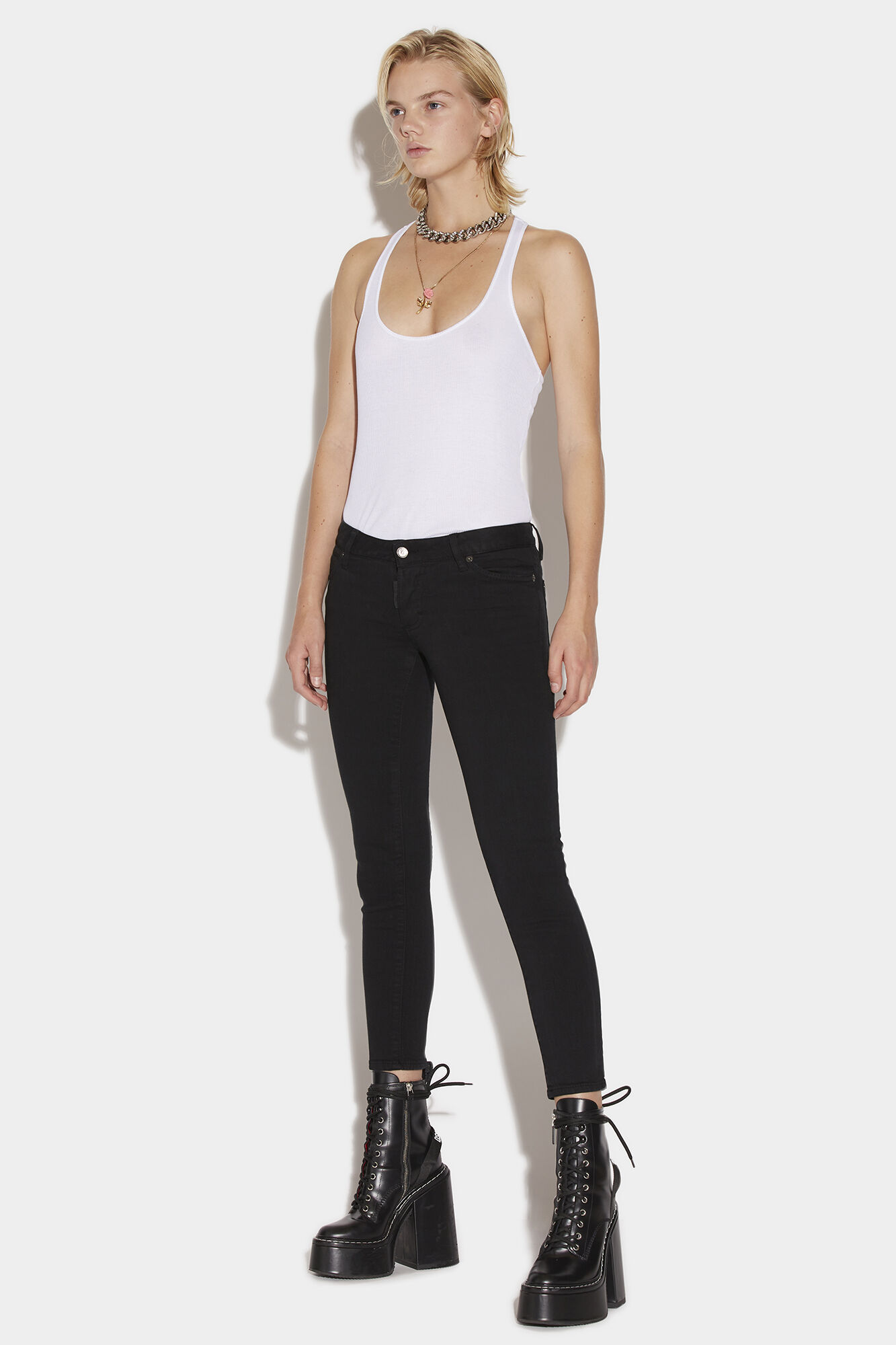 Black Bull Jennifer Cropped Jeans