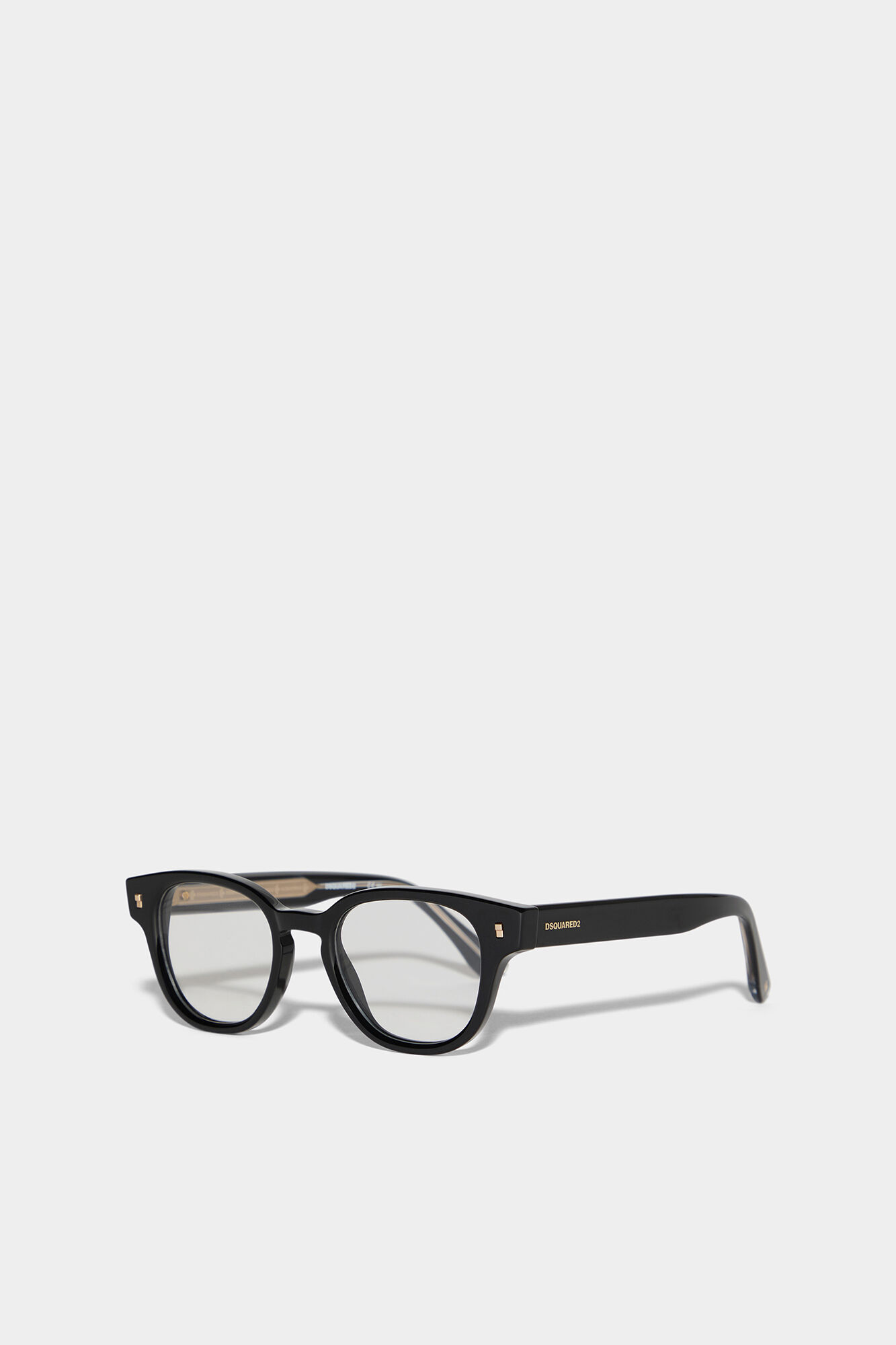 Refined Brown Horn Optical Glasses