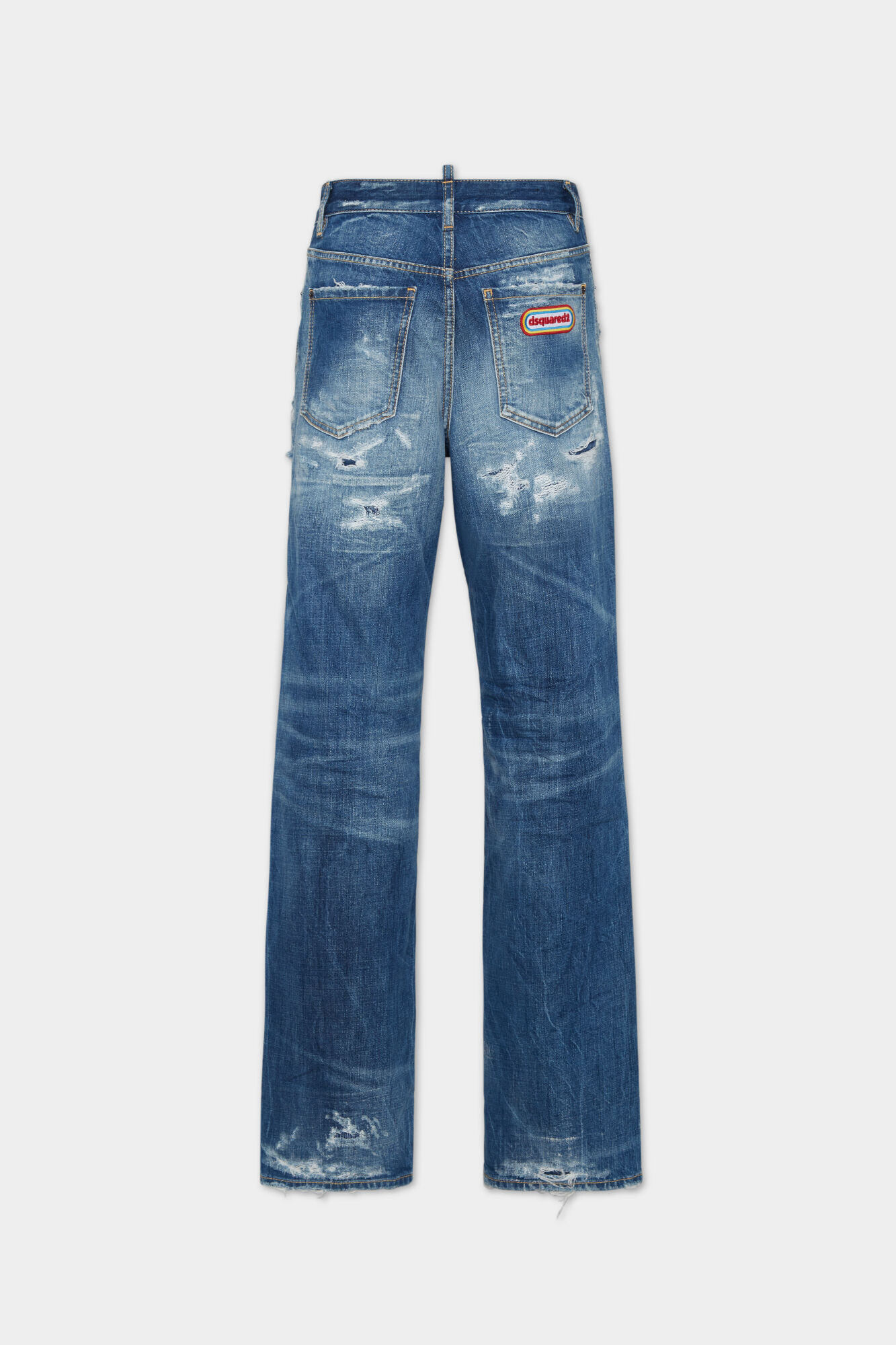 Medium Super Ripped Wash San Diego Jeans