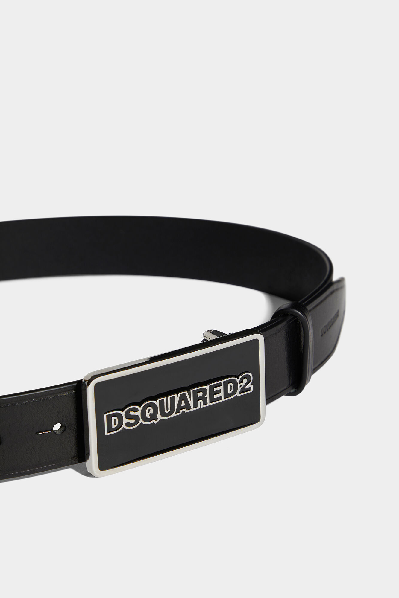 Dsquared2 Logo Plaque Belt