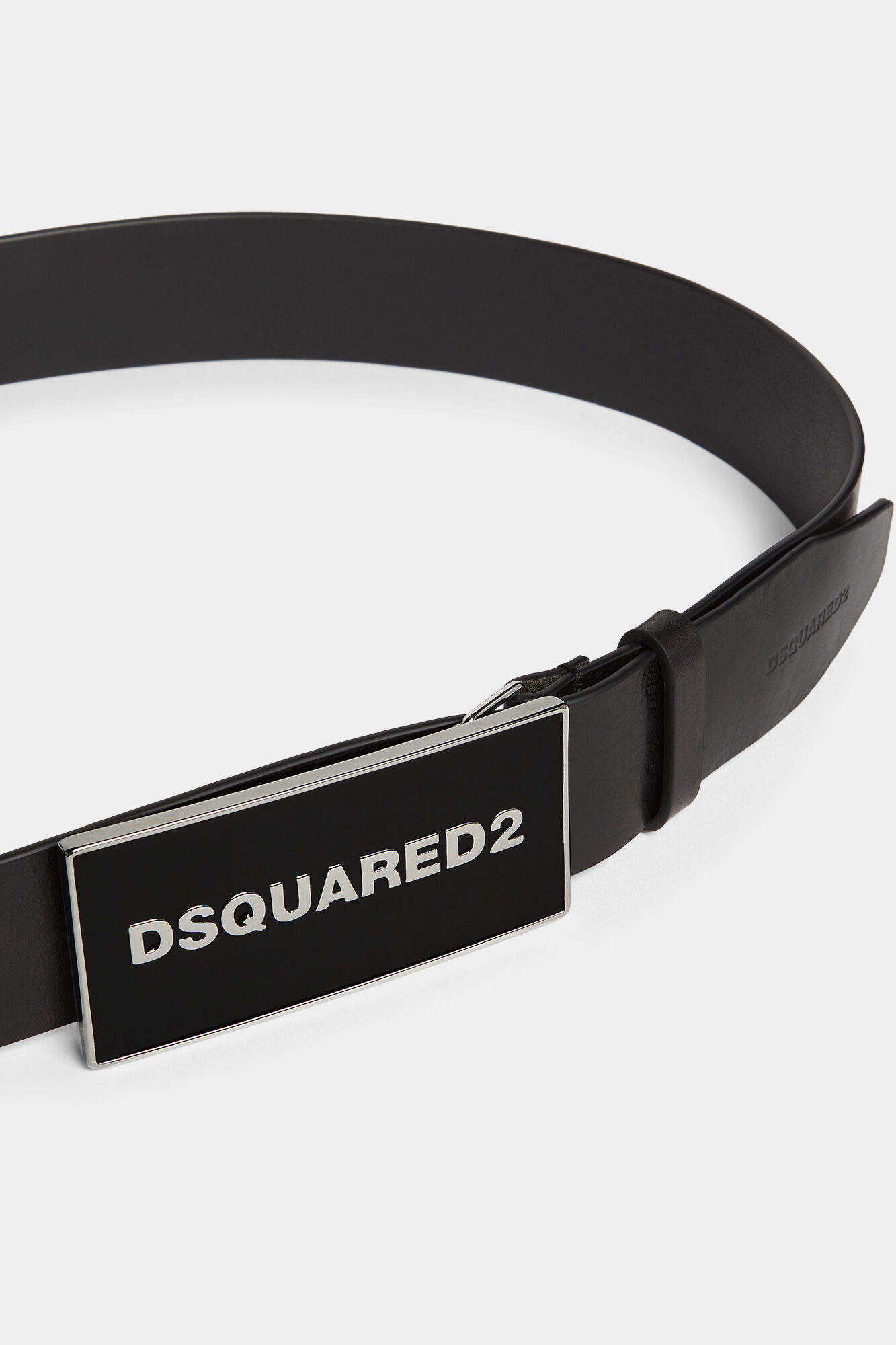 Dsquared2 Tonal Logo Plaque Belt