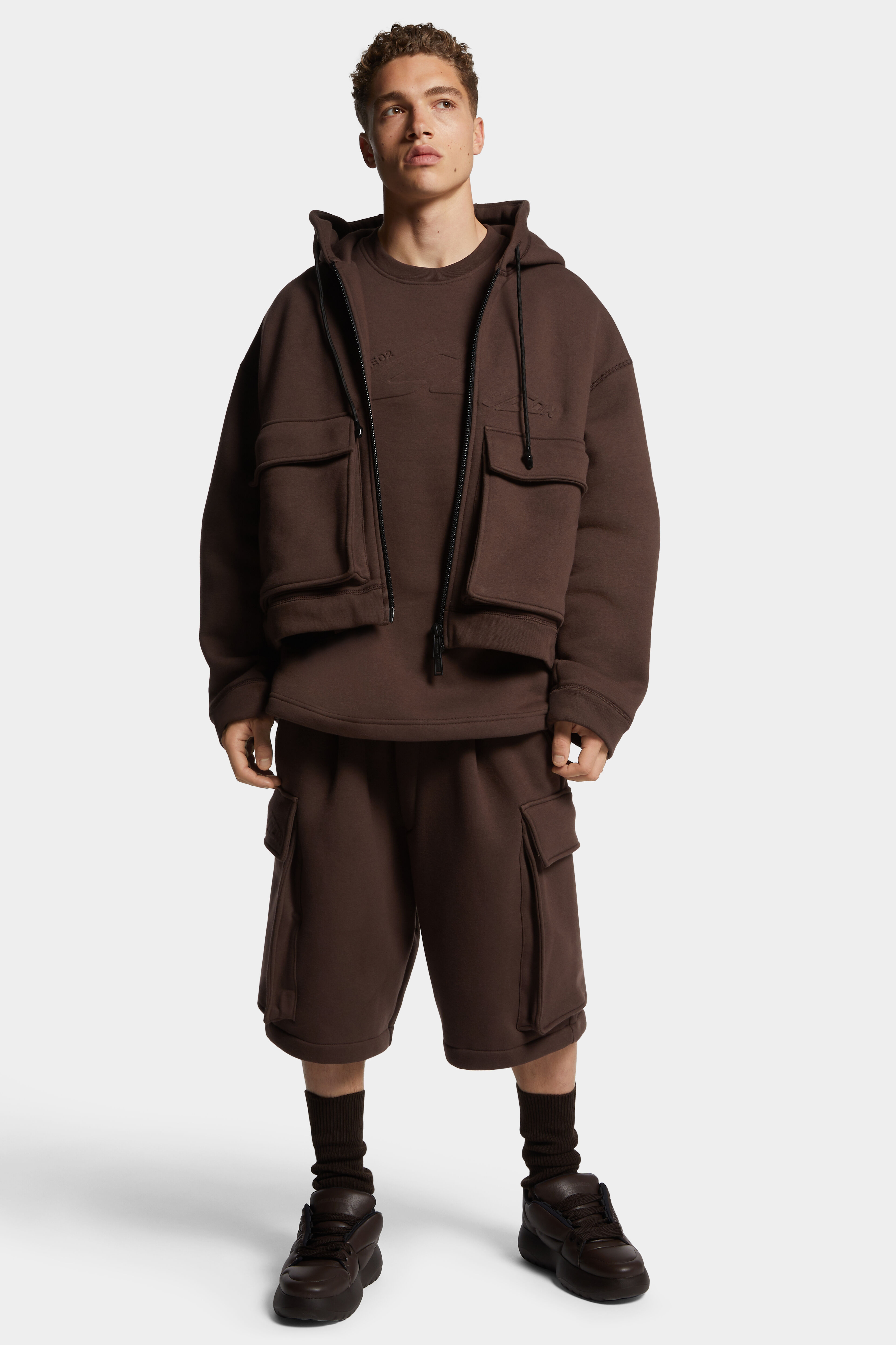 Icon New Generation Loose Fit Short-Sleeve Sweatshirt