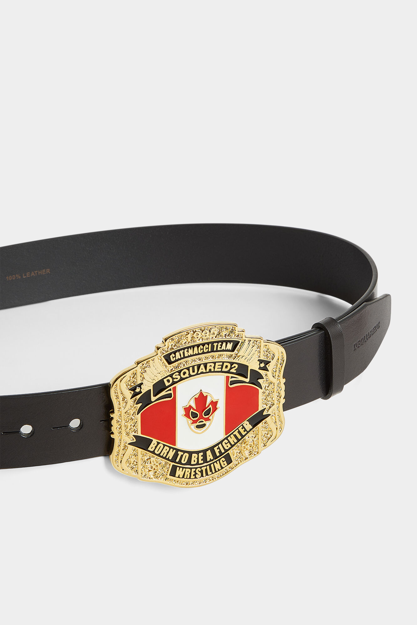 Dsquared2 Boxeur Plaque Belt