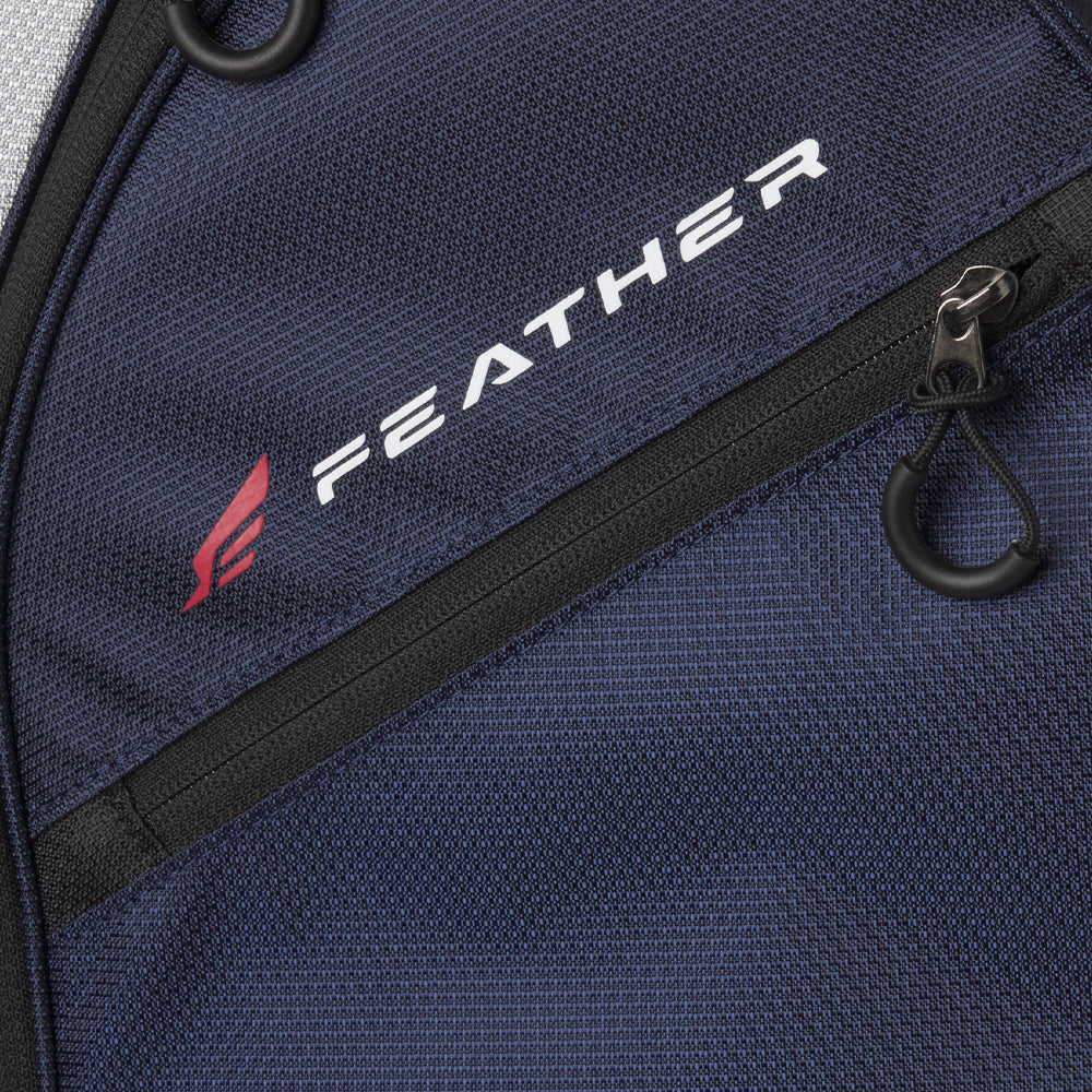 Wilson Feather Cart Bag – Navy/Silver