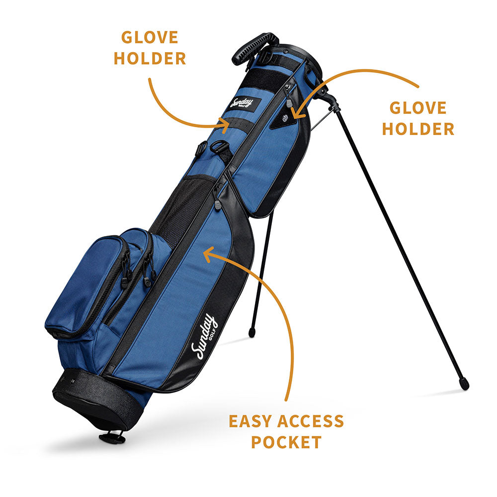 Sunday Golf Loma XL Pencil Stand Bag – Cobalt Blue