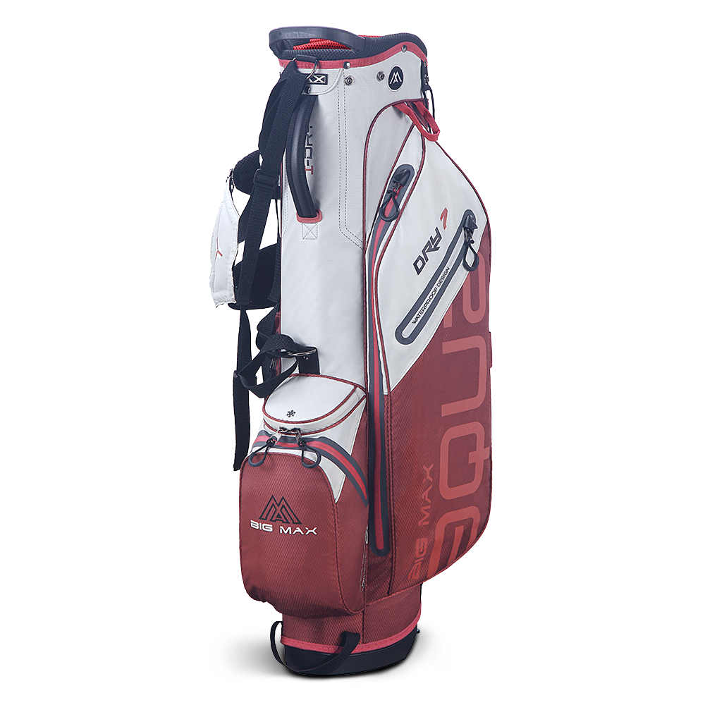 Big Max Aqua Seven G Waterproof Stand Bag – Off White/Merlot