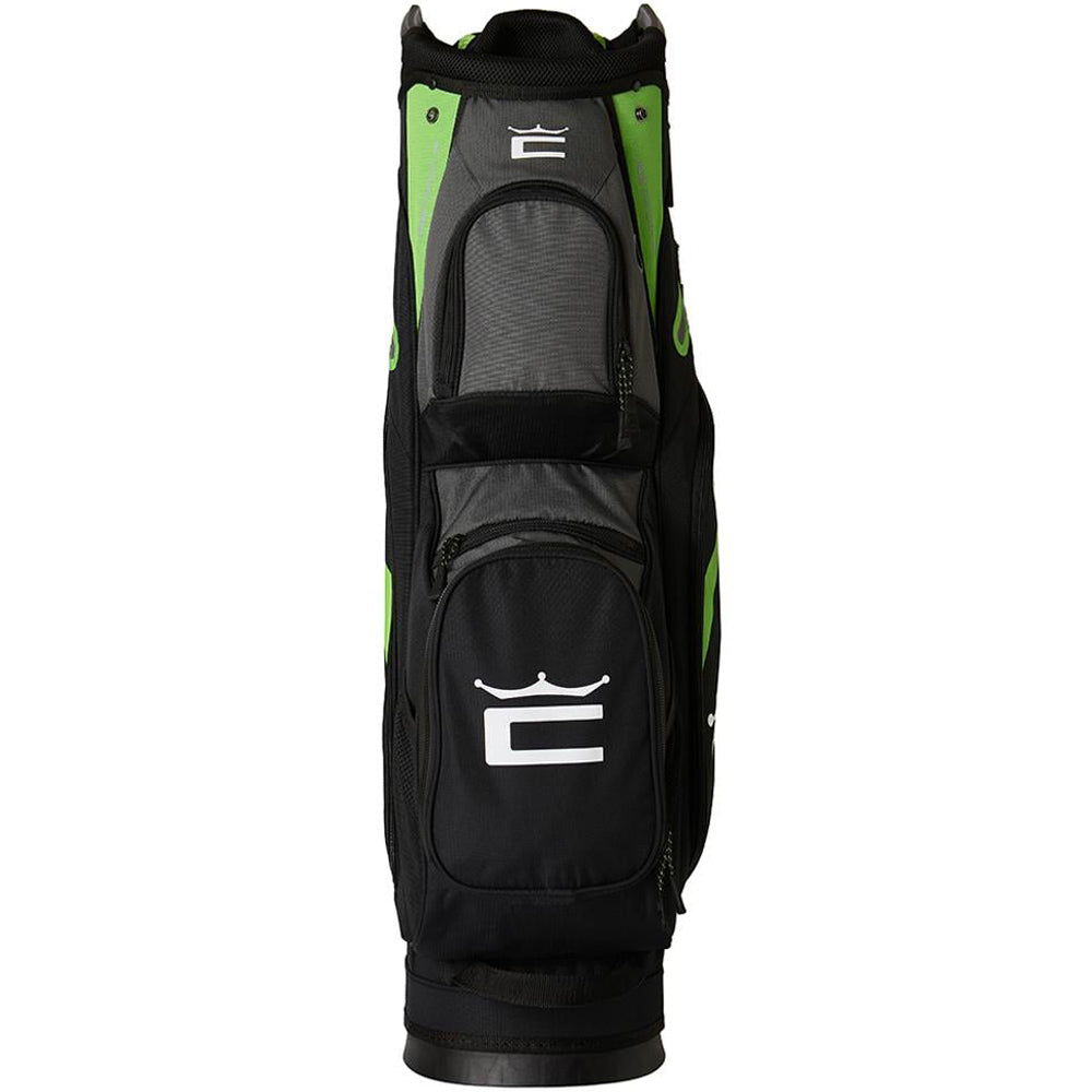Cobra Signature Cart Bag – Black/Grey/Green