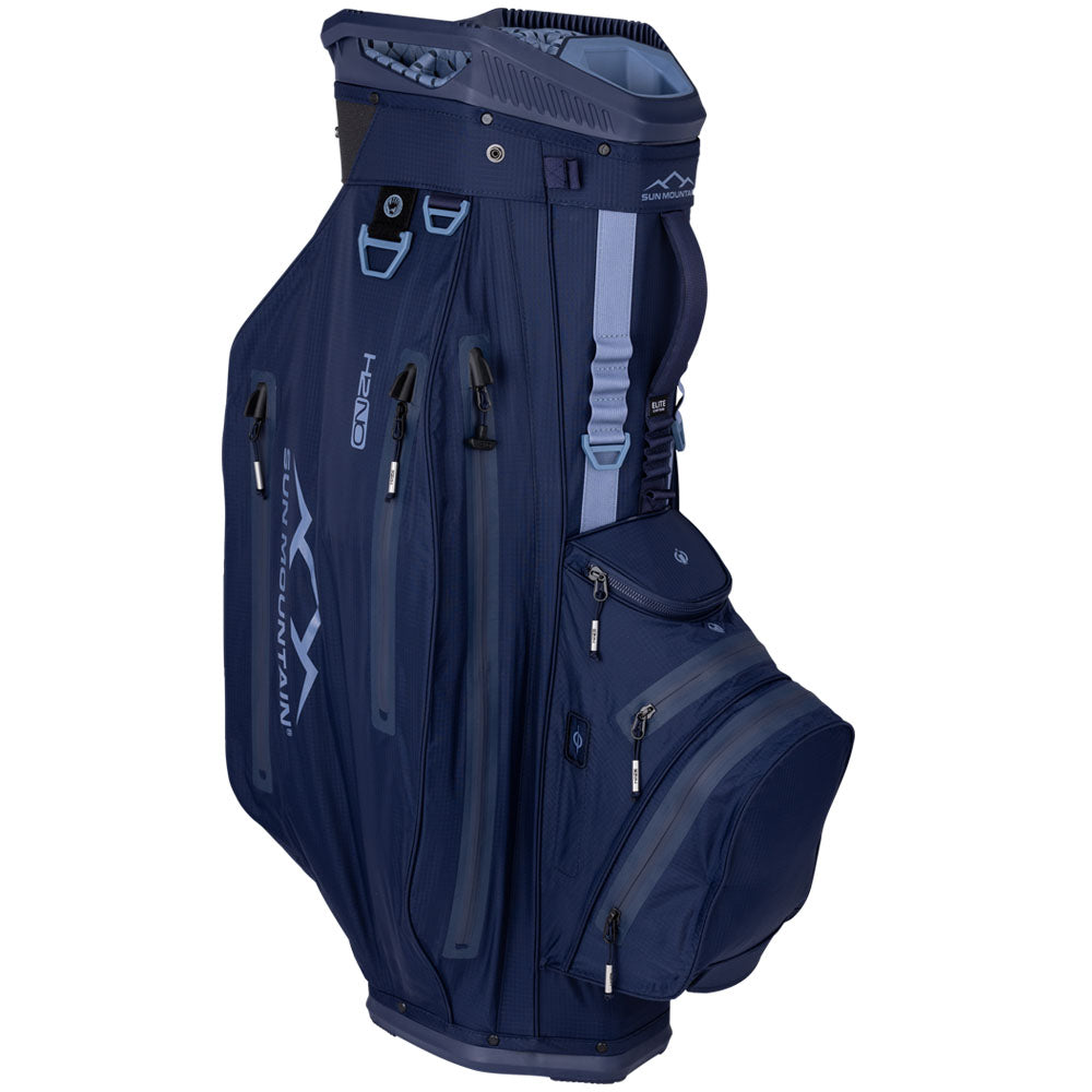 Sun Mountain H2NO ELITE Waterproof Cart Bag – Navy/Trident