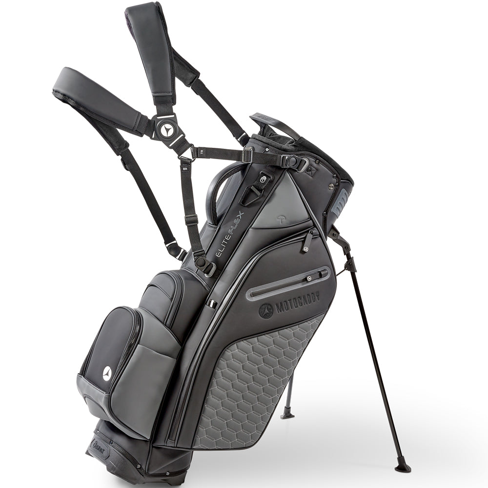 Motocaddy EliteFLEX Hybrid Stand Bag – Charcoal/Black