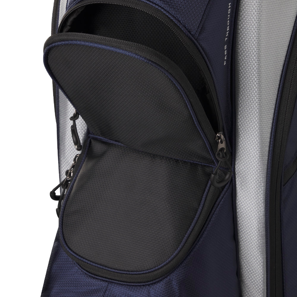 Wilson Feather Cart Bag – Navy/Silver