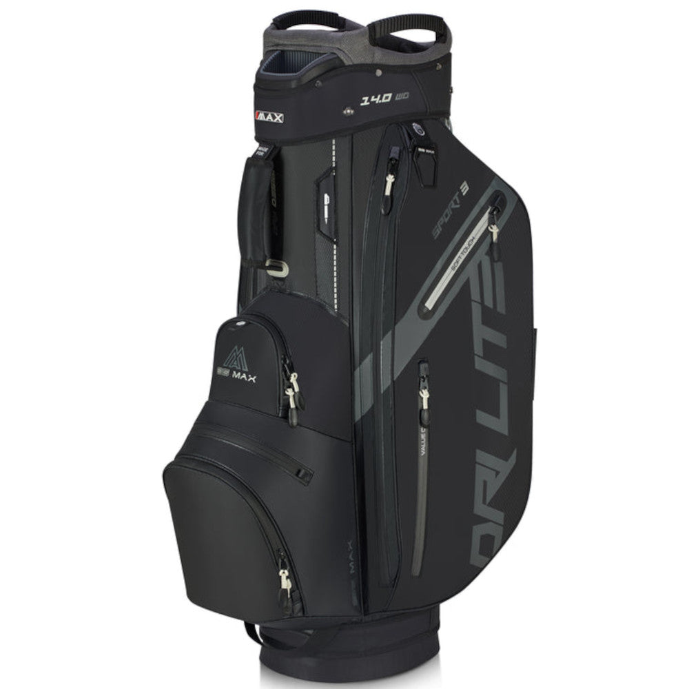 Big Max Dri Lite Sport 3 Cart Bag – Black