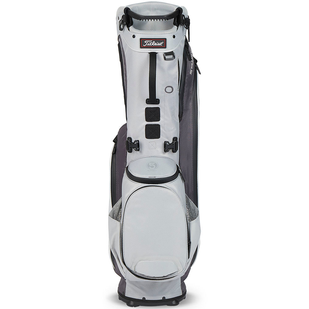 Titleist Players 5 StaDry Waterproof Stand Bag – Grey/Graphite/White