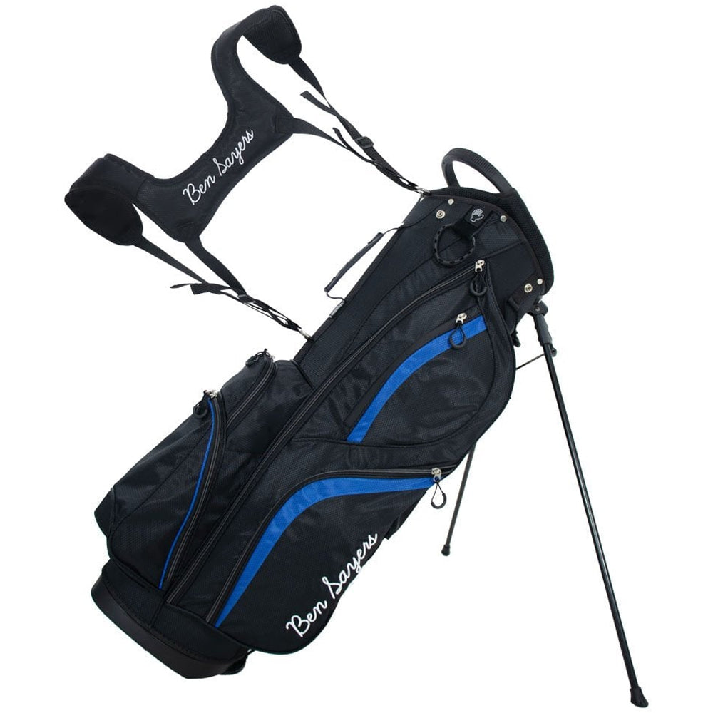 Ben Sayers DLX Stand Bag – Black/Blue