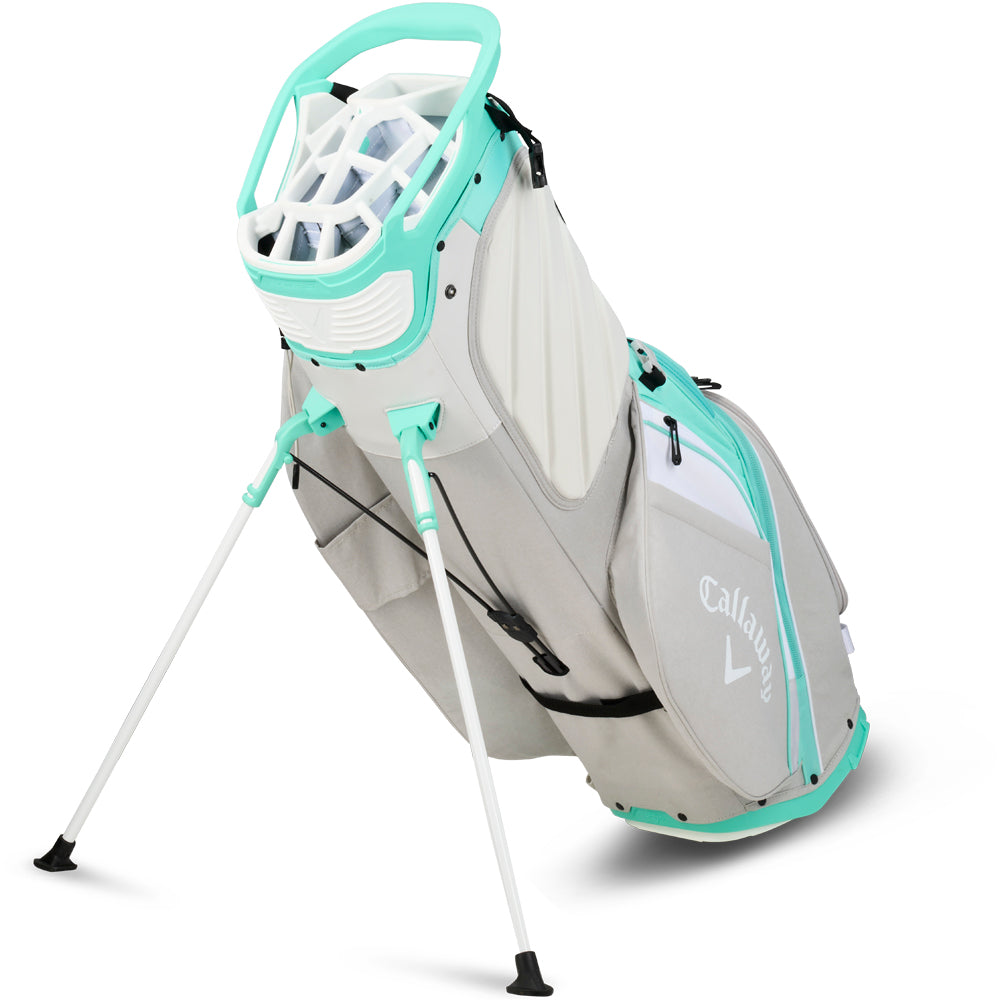 Callaway Fairway 14 Stand Bag – Aqua/White/Silver Heather