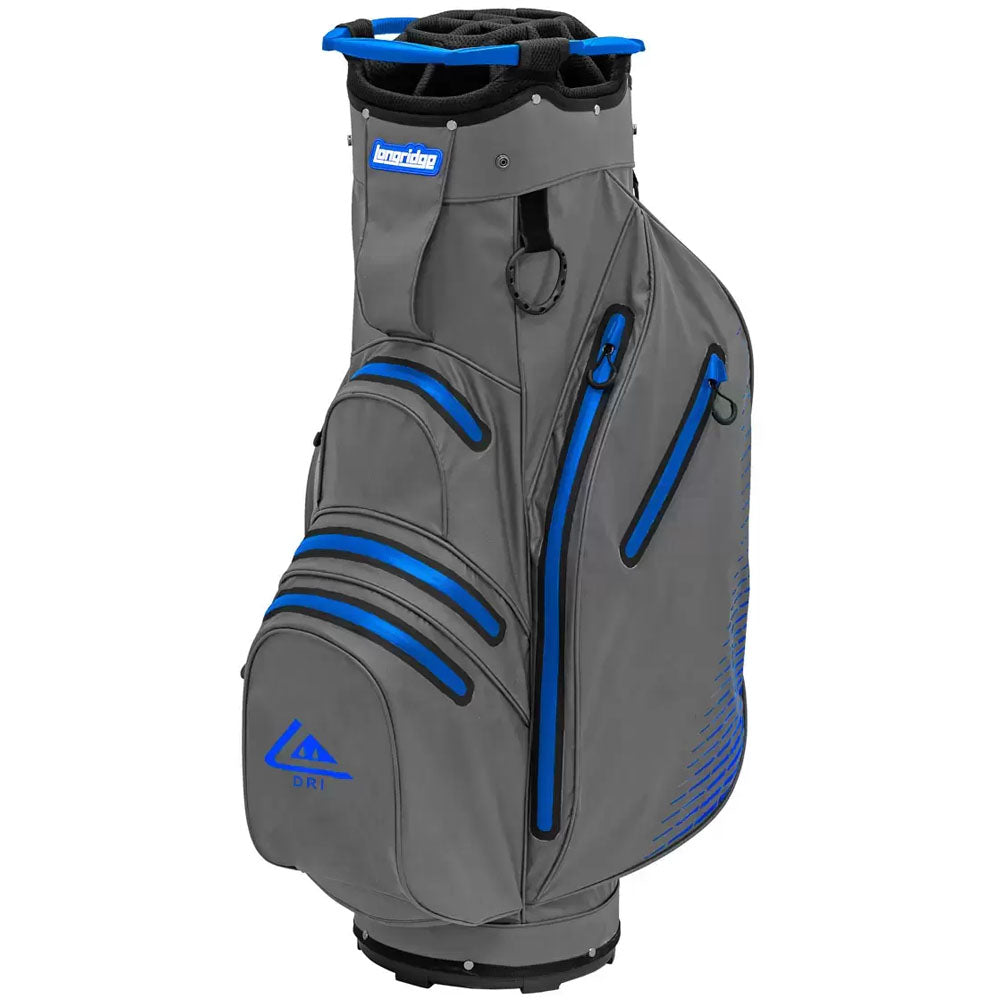 Longridge Elements Waterproof Cart Bag – Grey/Royal Blue
