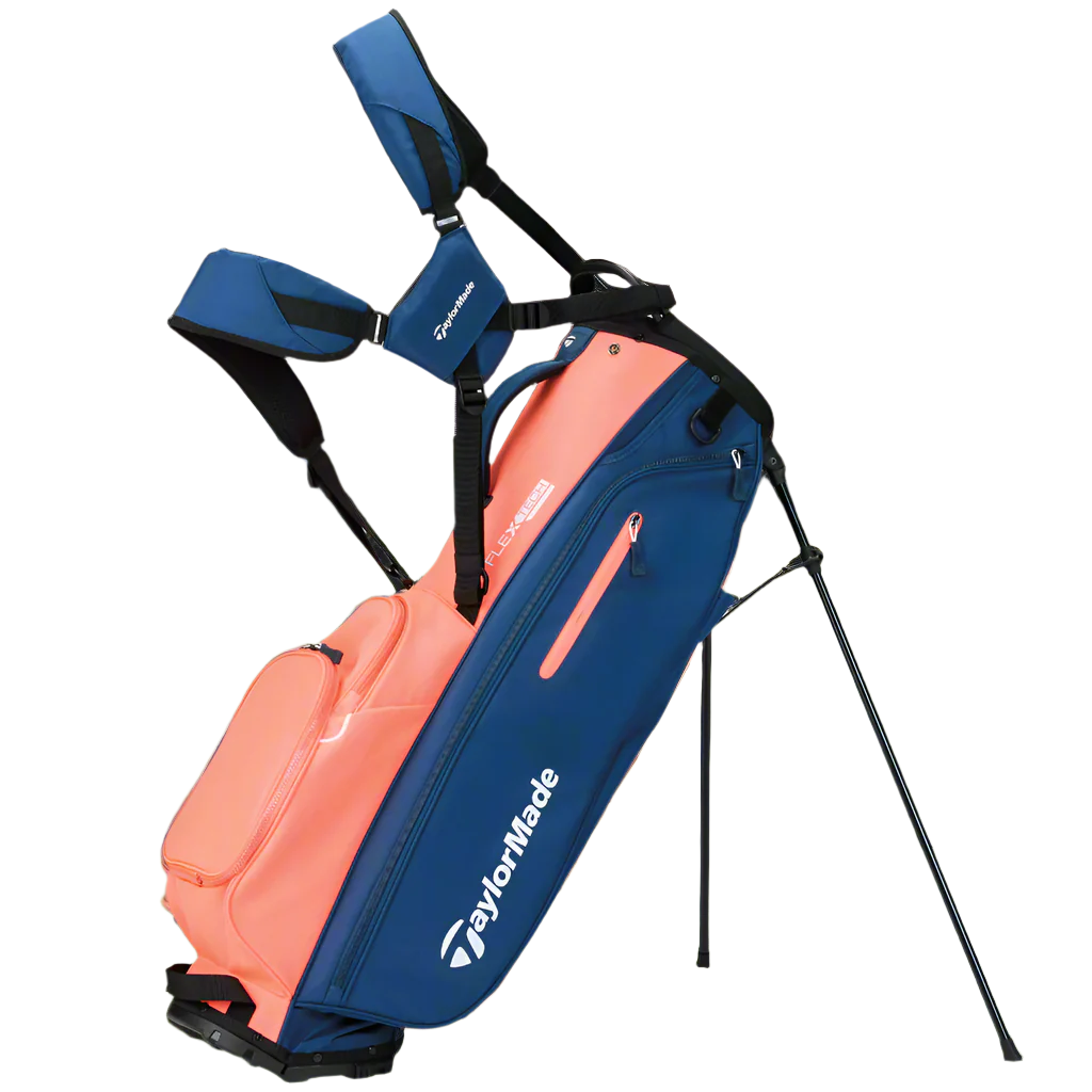 TaylorMade Flextech Stand Bag – Coral/Navy