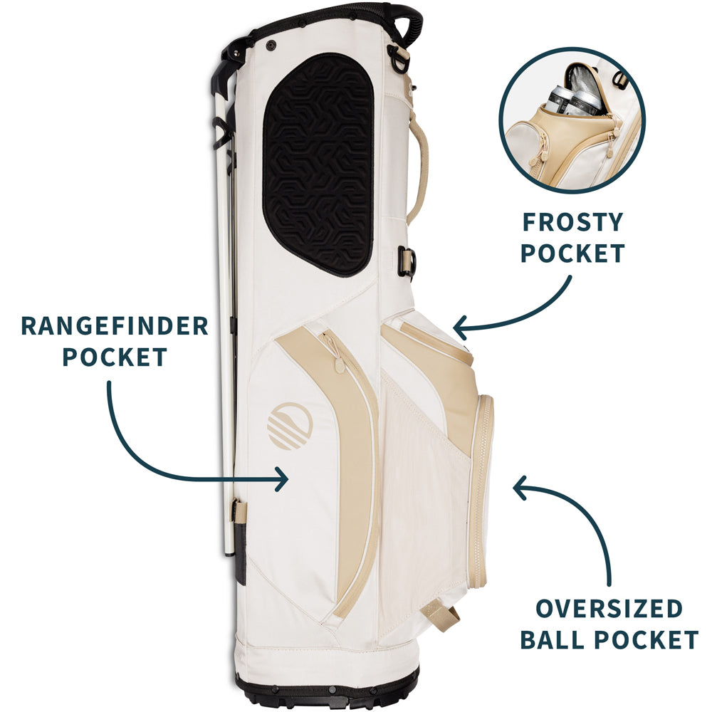Sunday Golf Ryder ’23 Stand Bag  – Toasted Almond