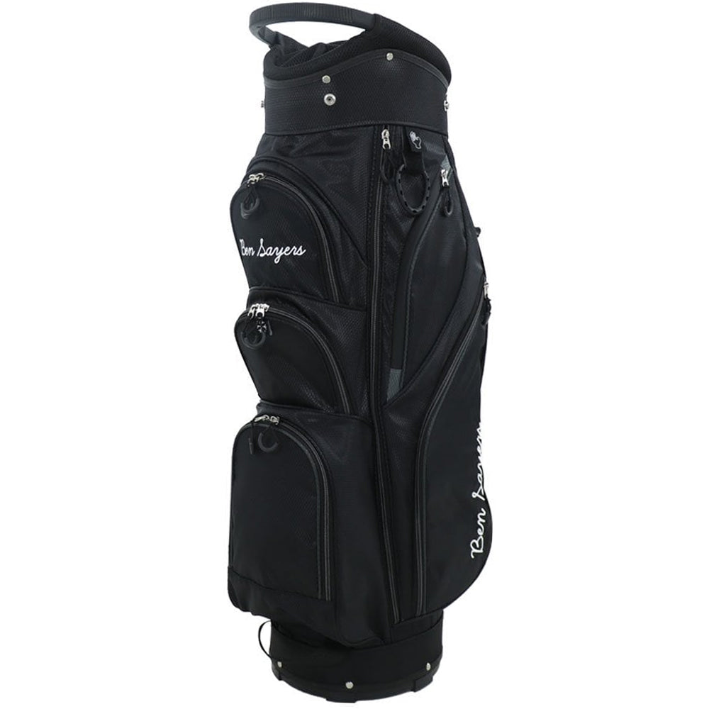 Ben Sayers DLX Cart Bag – Black/Grey