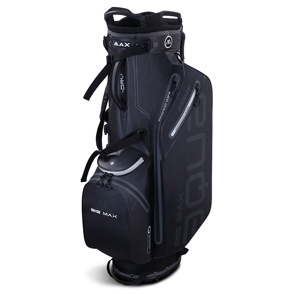 Big Max Aqua Eight G Waterproof Stand Bag – Black