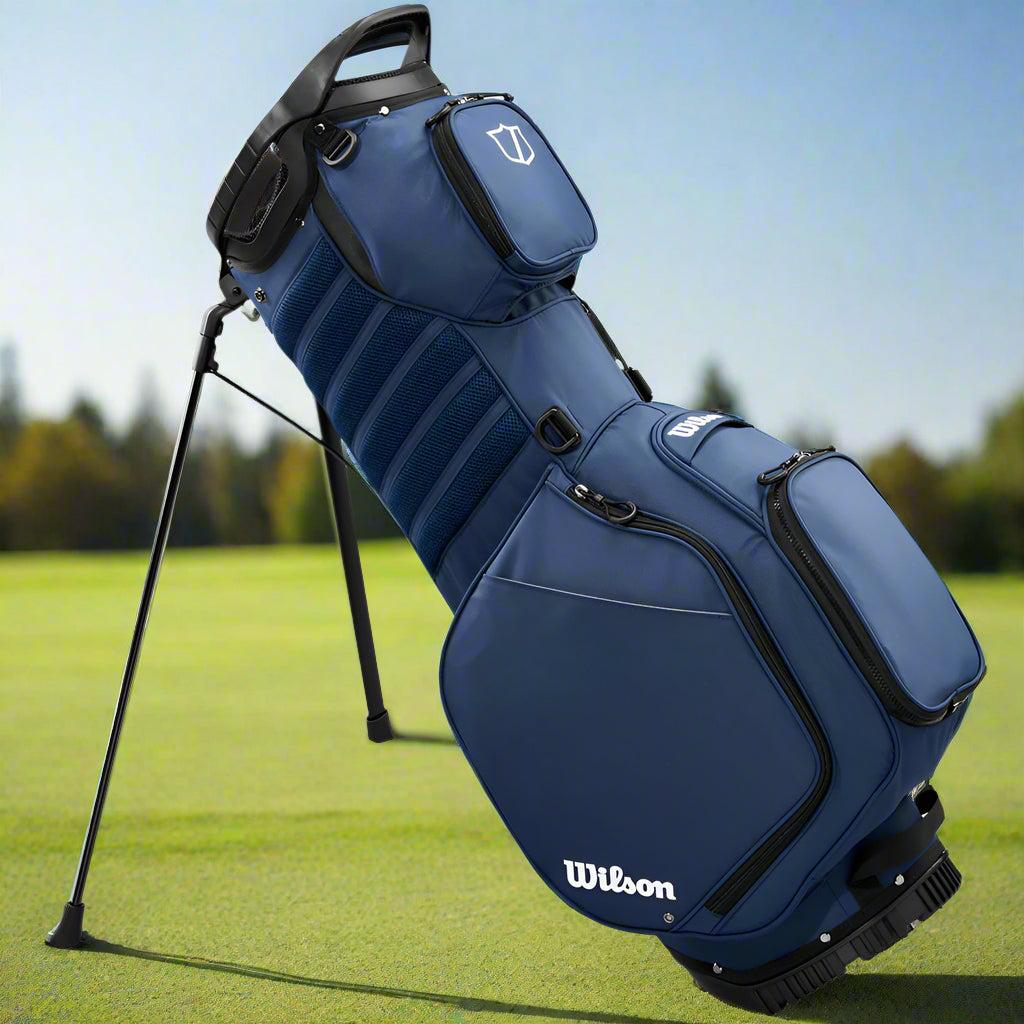 Wilson Talus Stand 14 Bag – Navy/White