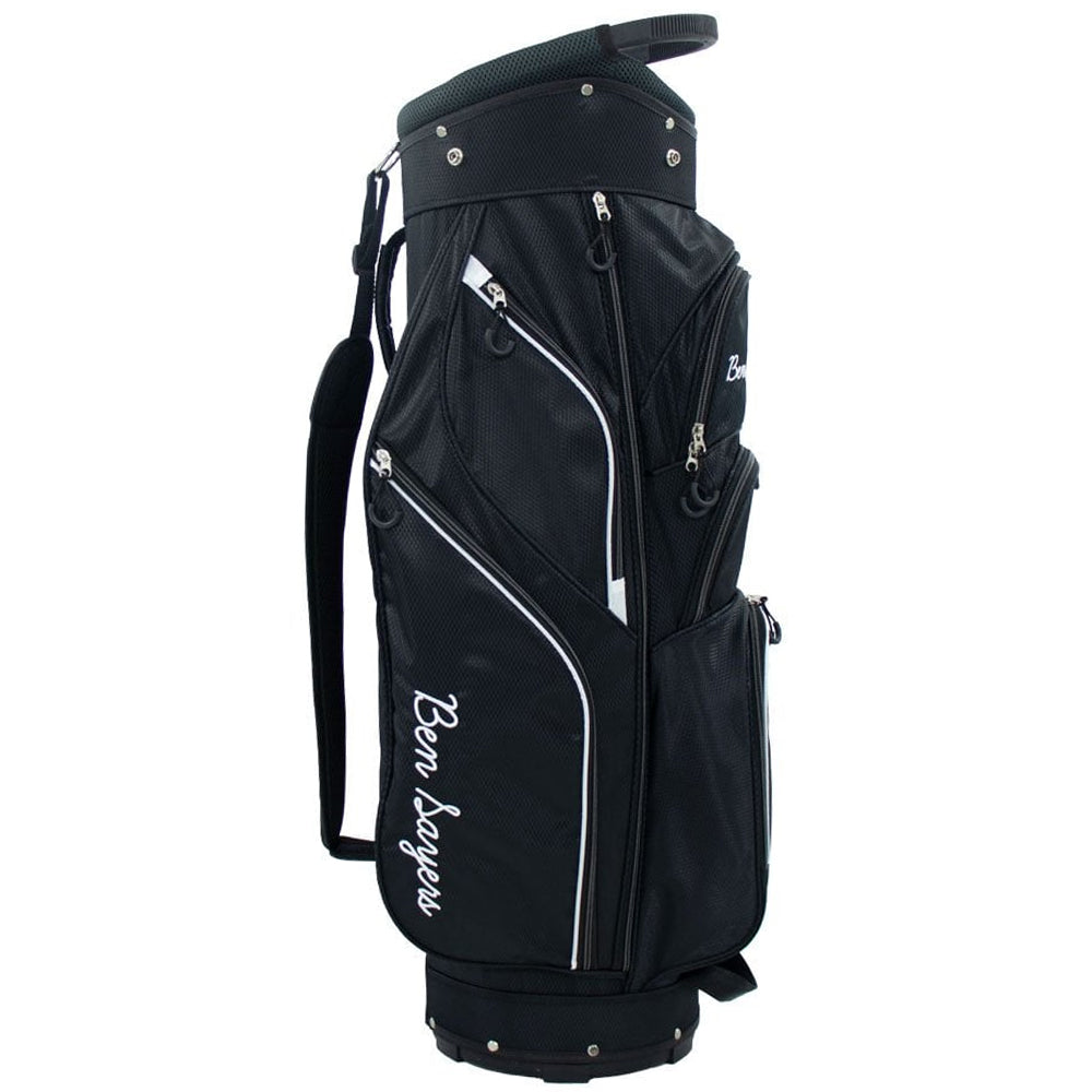Ben Sayers DLX Cart Bag – Black/White