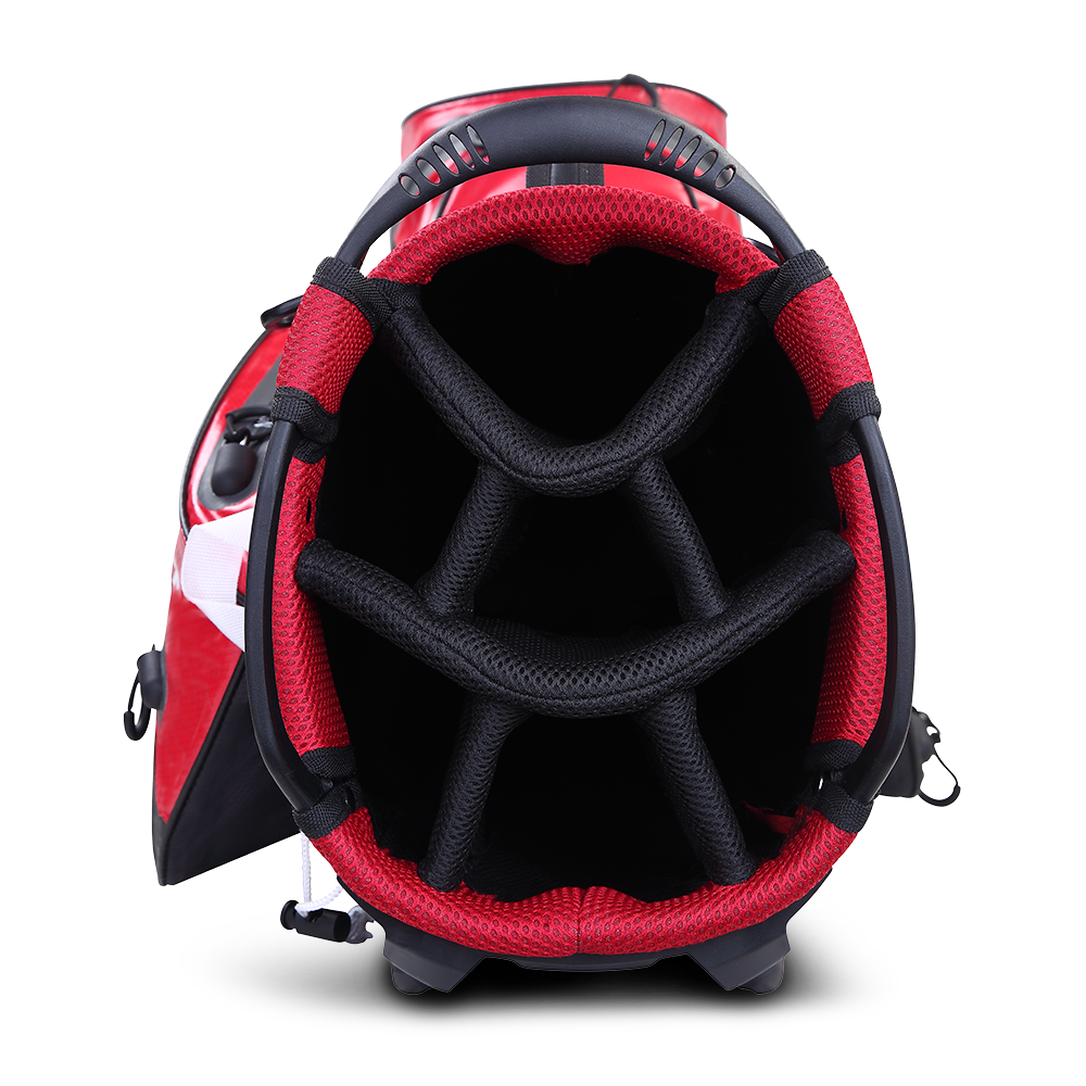 Big Max Aqua Eight G Waterproof Stand Bag – Red/Black