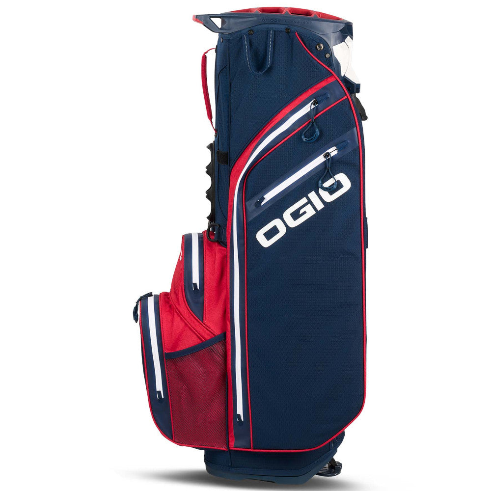 OGIO All Elements Waterproof Stand Bag – Red/White/Blue