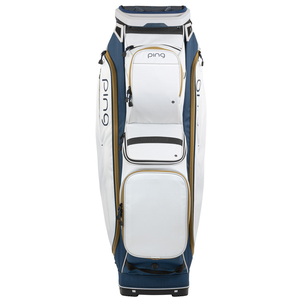 Ping Traverse 244 Cart Bag – Navy/Platinum/Gold