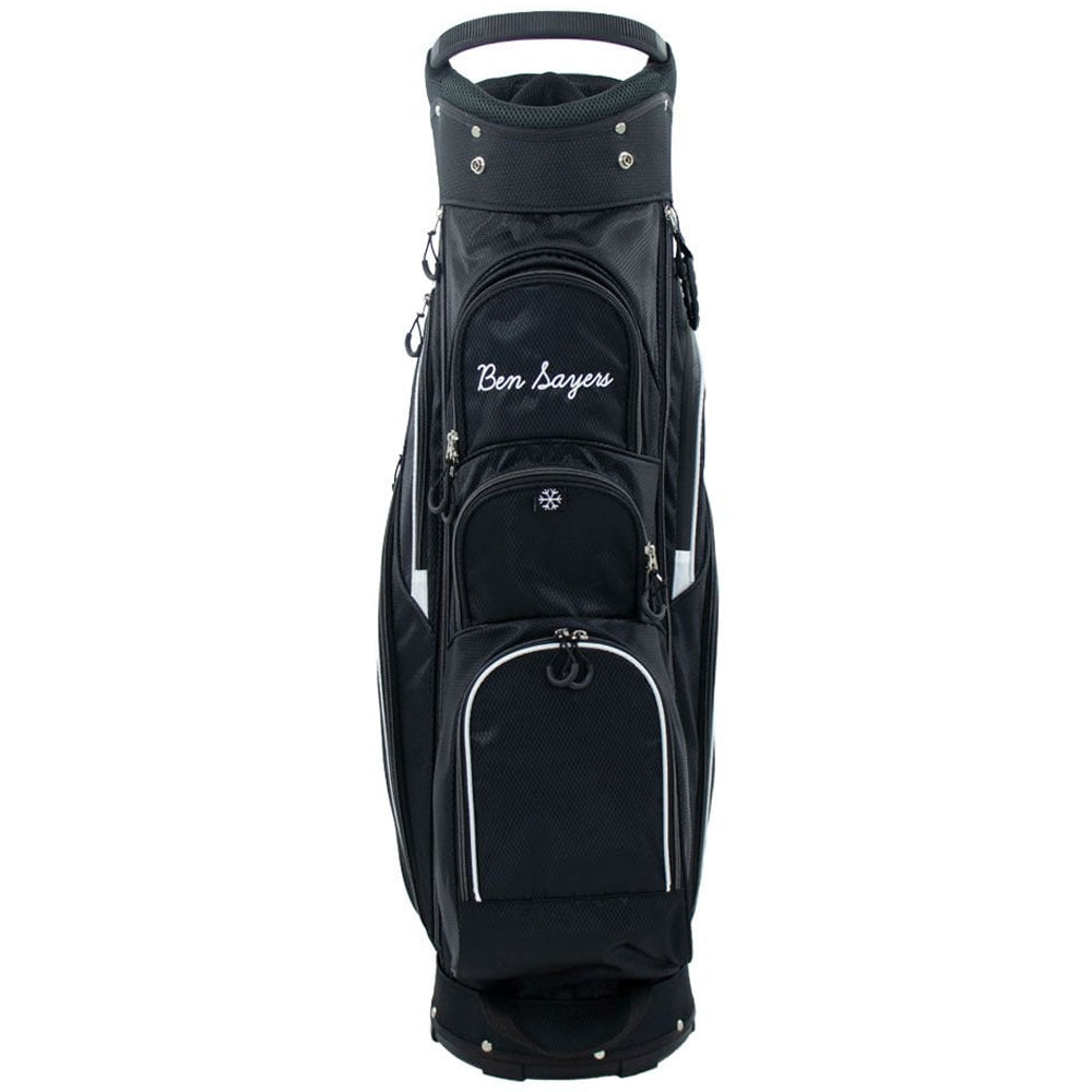 Ben Sayers DLX Cart Bag – Black/White