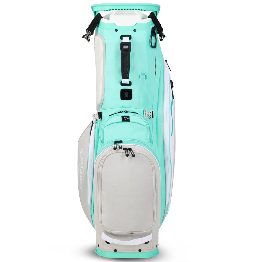 Callaway Fairway 14 Stand Bag – Aqua/White/Silver Heather