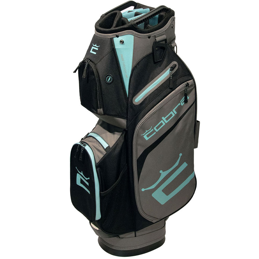 Cobra Signature Cart Bag – Black/Castlerock