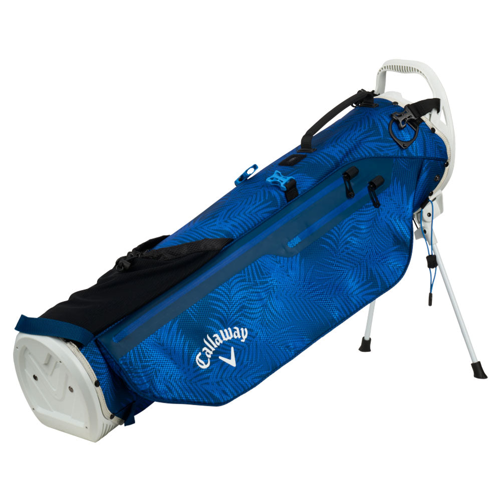 Callaway Par 3 HD Waterproof Pencil Bag – Blue Palms/Light Grey