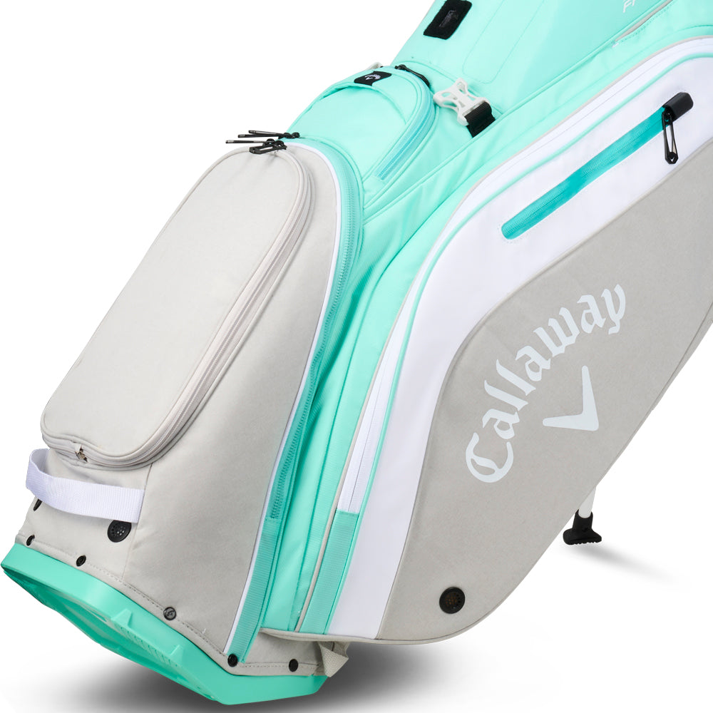 Callaway Fairway 14 Stand Bag – Aqua/White/Silver Heather
