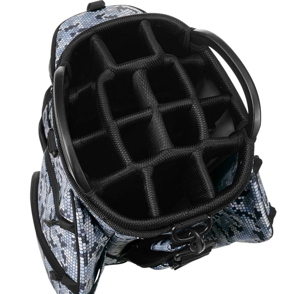 Cobra Ultralight Pro Cart Bag – Winter Snake Camo 2.0