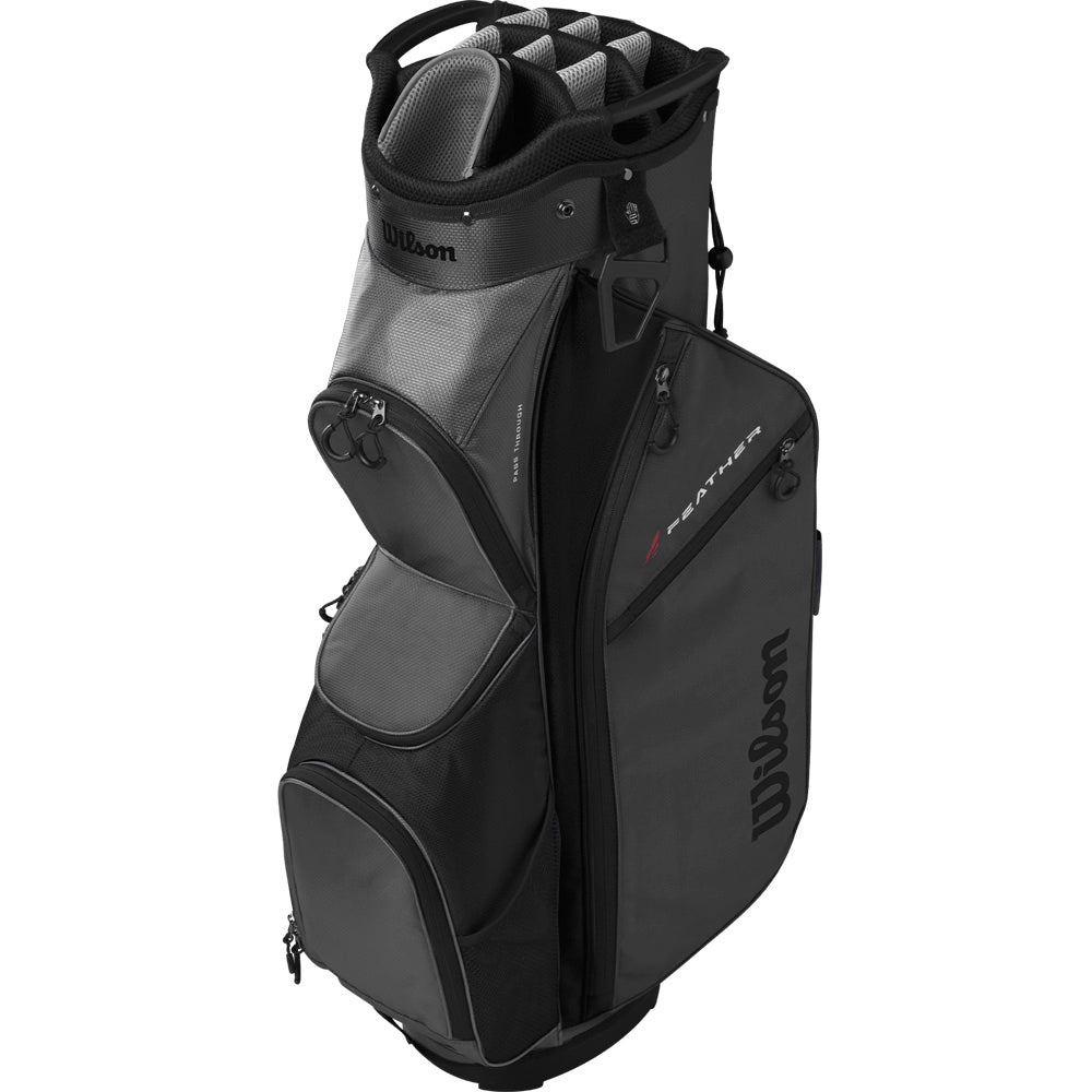 Wilson Feather Cart Bag – Grey/Black